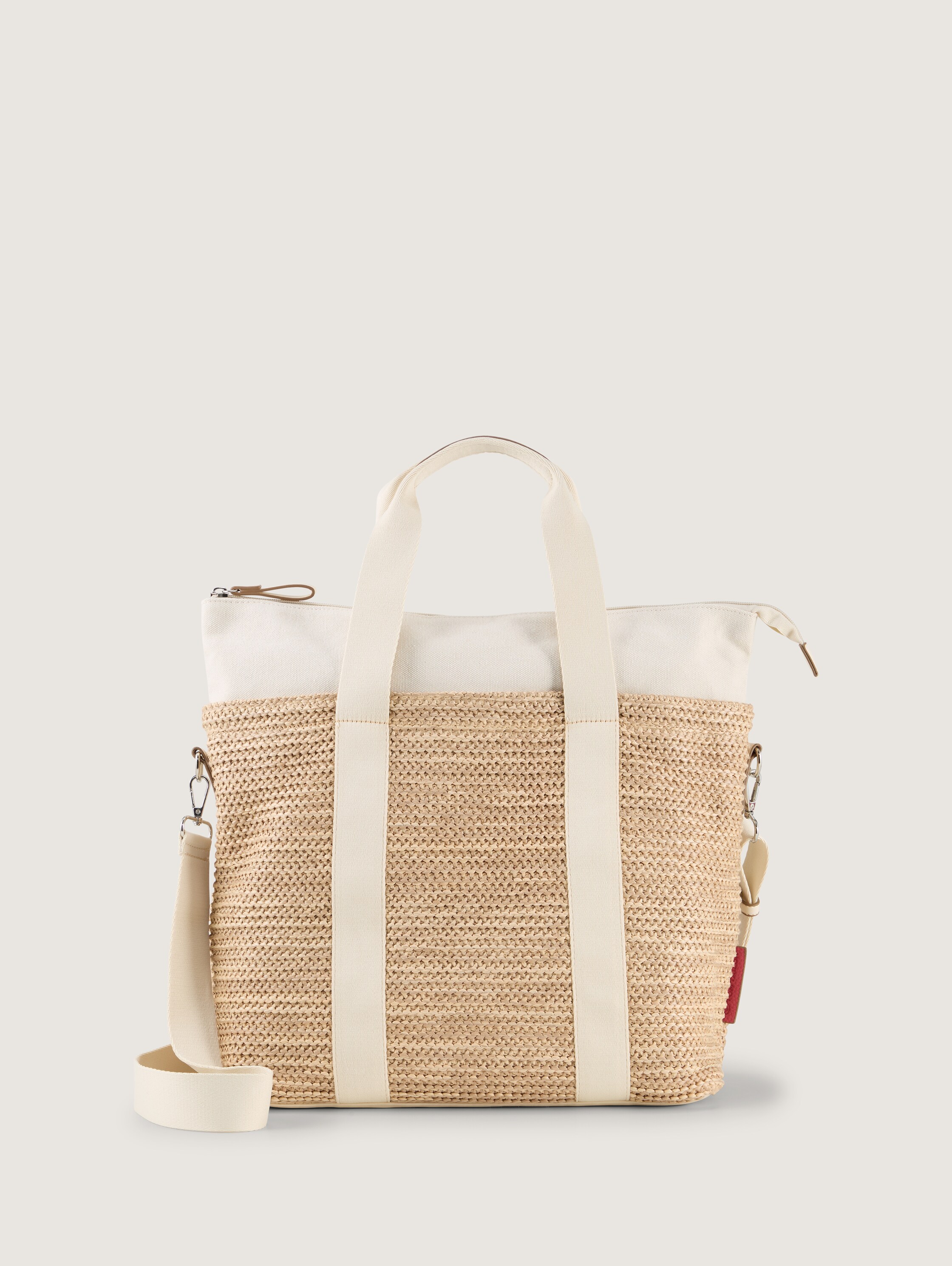TTVICKY L Shopper aus Bast - mixed_beige - 