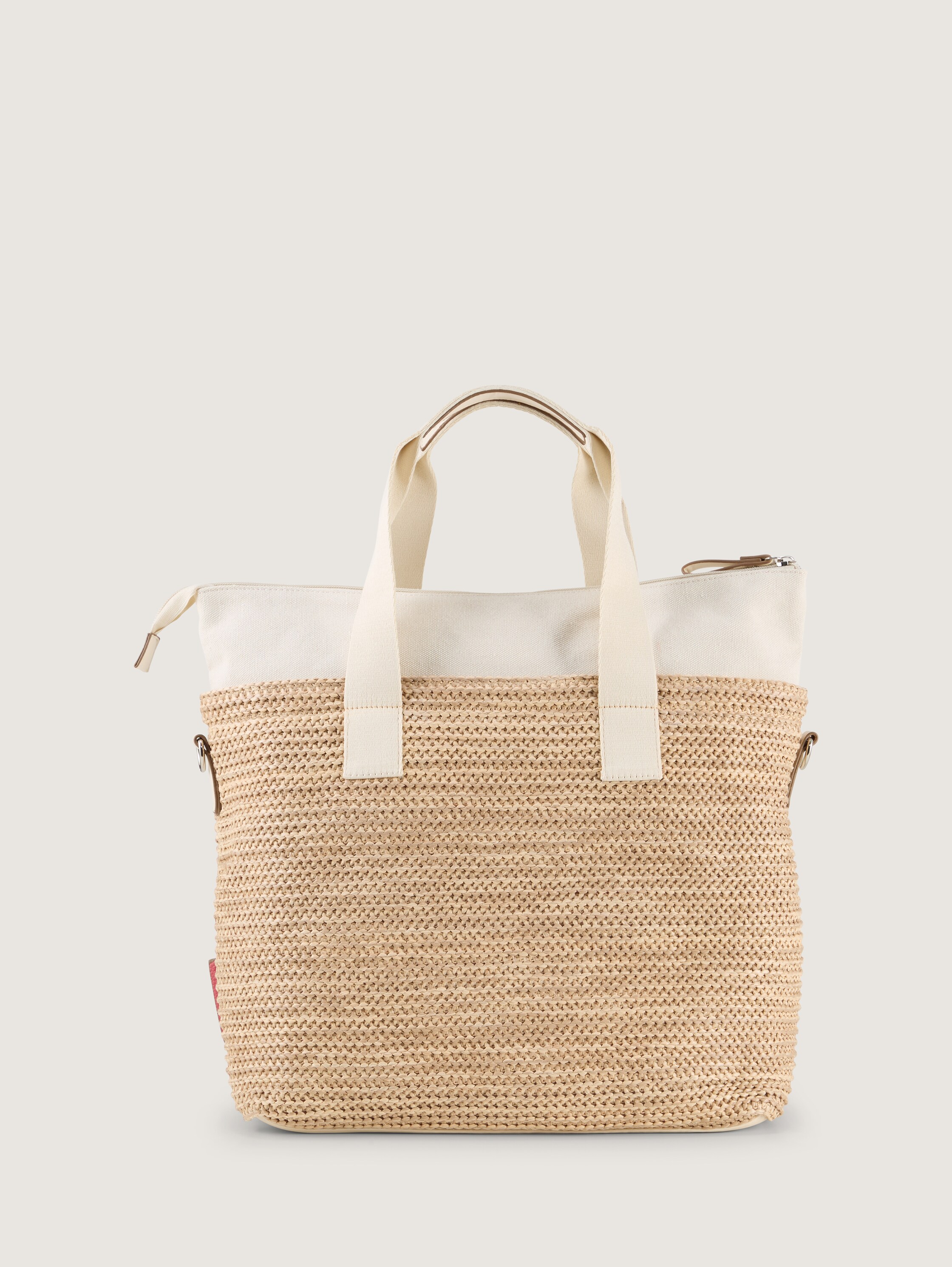 TTVICKY L Shopper aus Bast - mixed_beige - 
