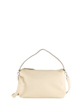 Not Selected, TTLISSI shoulder bag with discreet embossed logo by , white