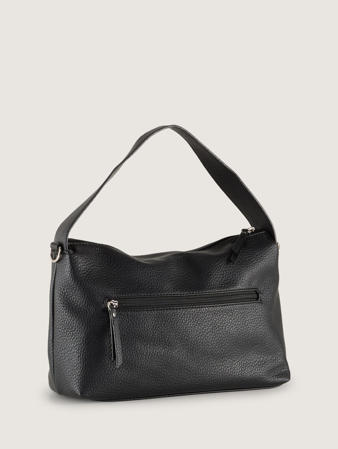 TTLISSI Umhängetasche mit dezenter Logo-Prägung - schwarz / black - Produkt-Rückansicht