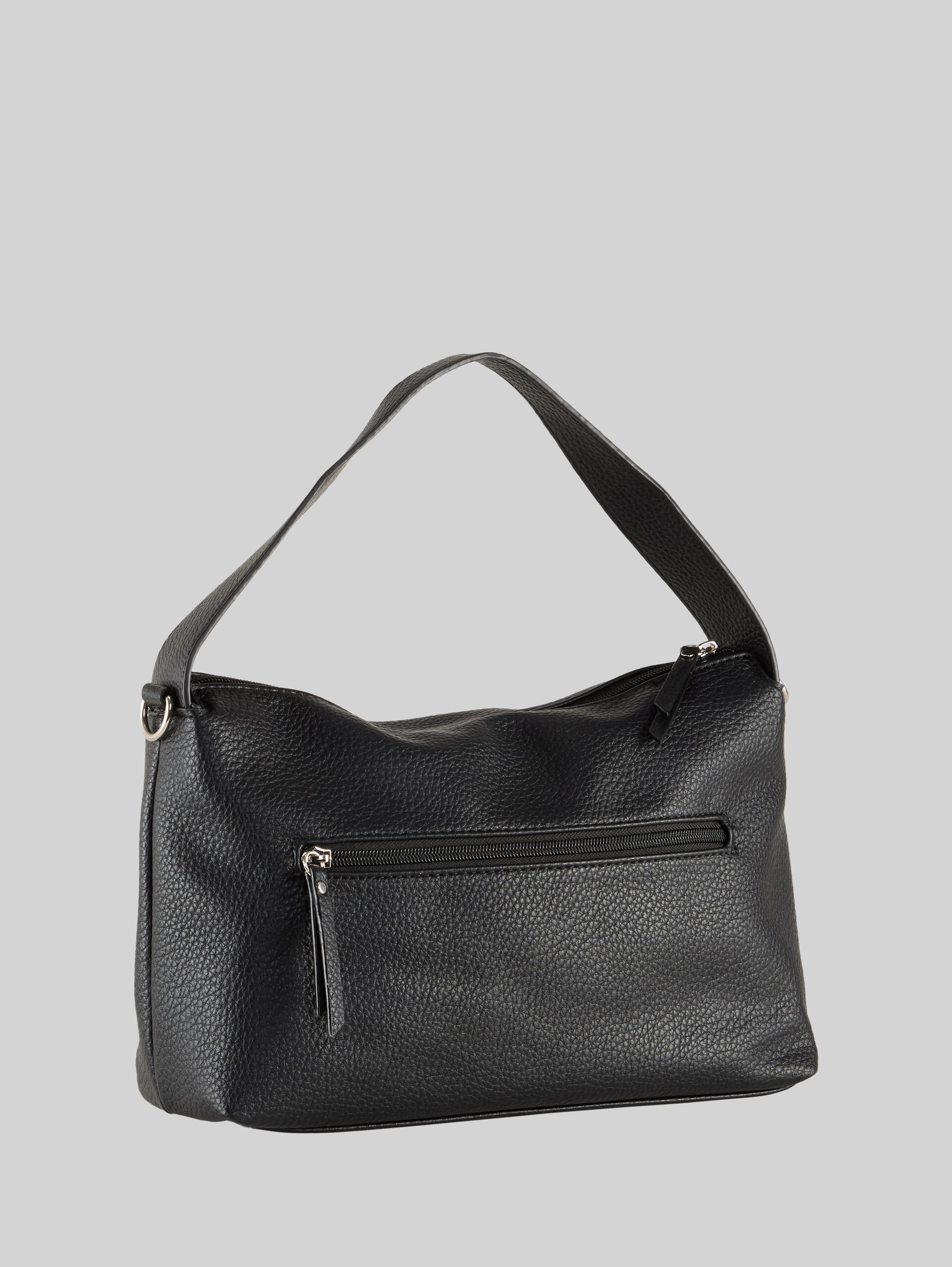 TTLISSI shoulder bag with discreet embossed logo - schwarz / black - Product rear view