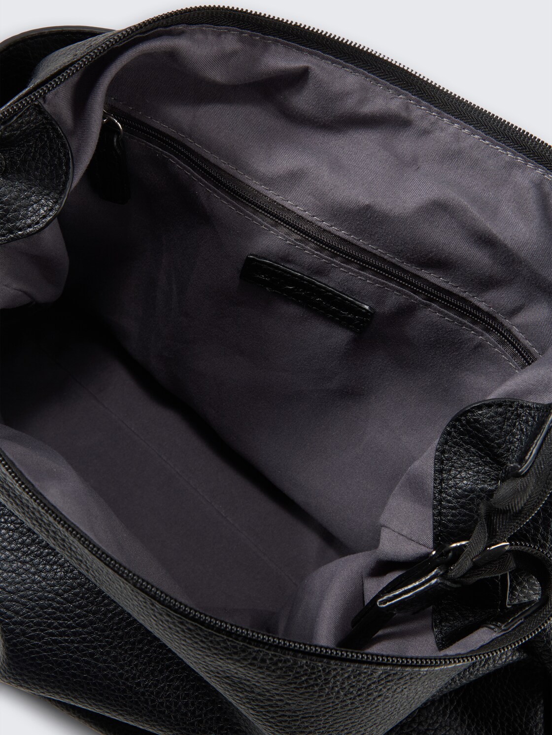 TTLISSI M Buideltas van kunstleer - schwarz / black - zijaanzicht product 