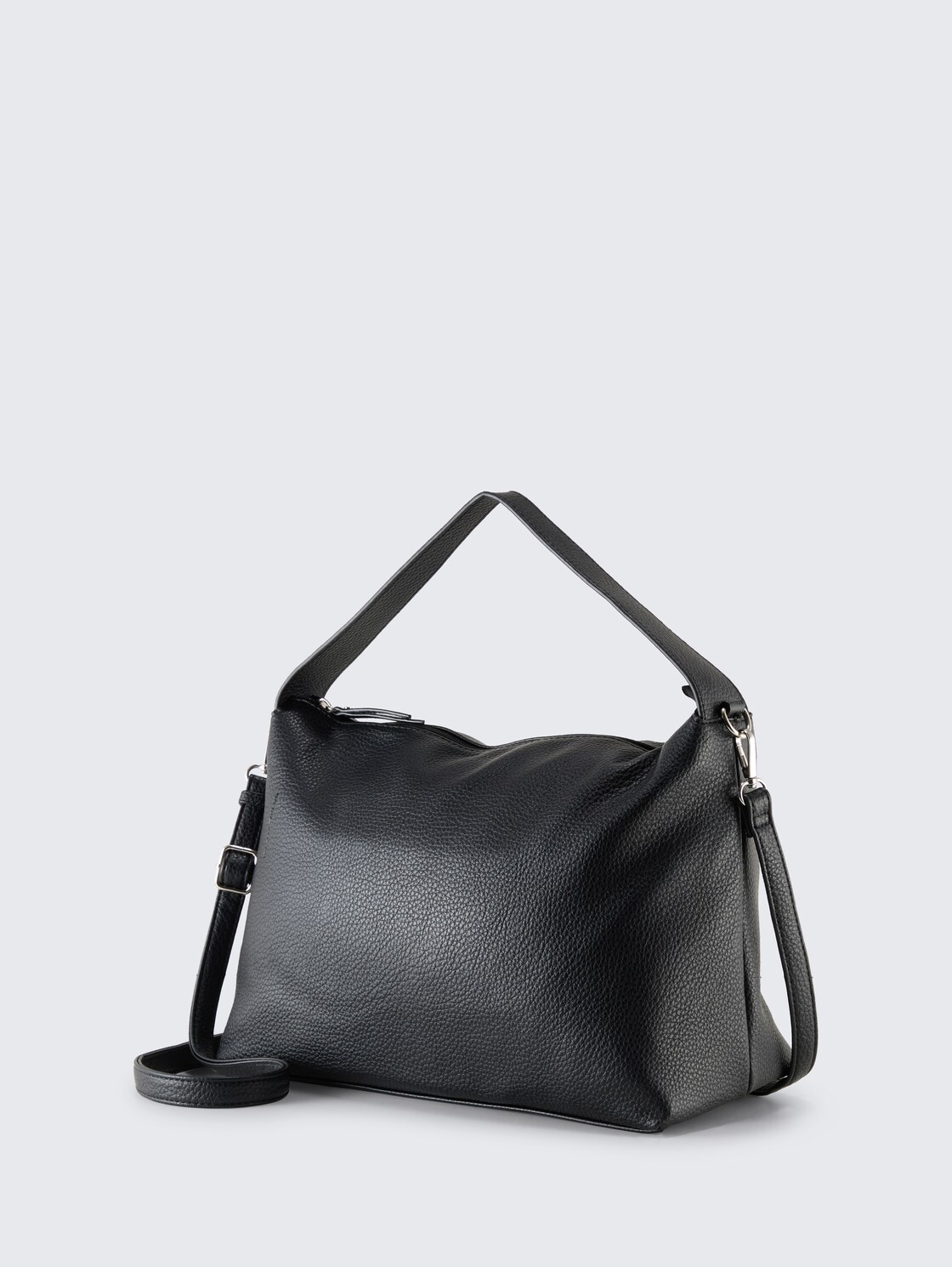 TTLISSI M Buideltas van kunstleer - schwarz / black - zijaanzicht product 