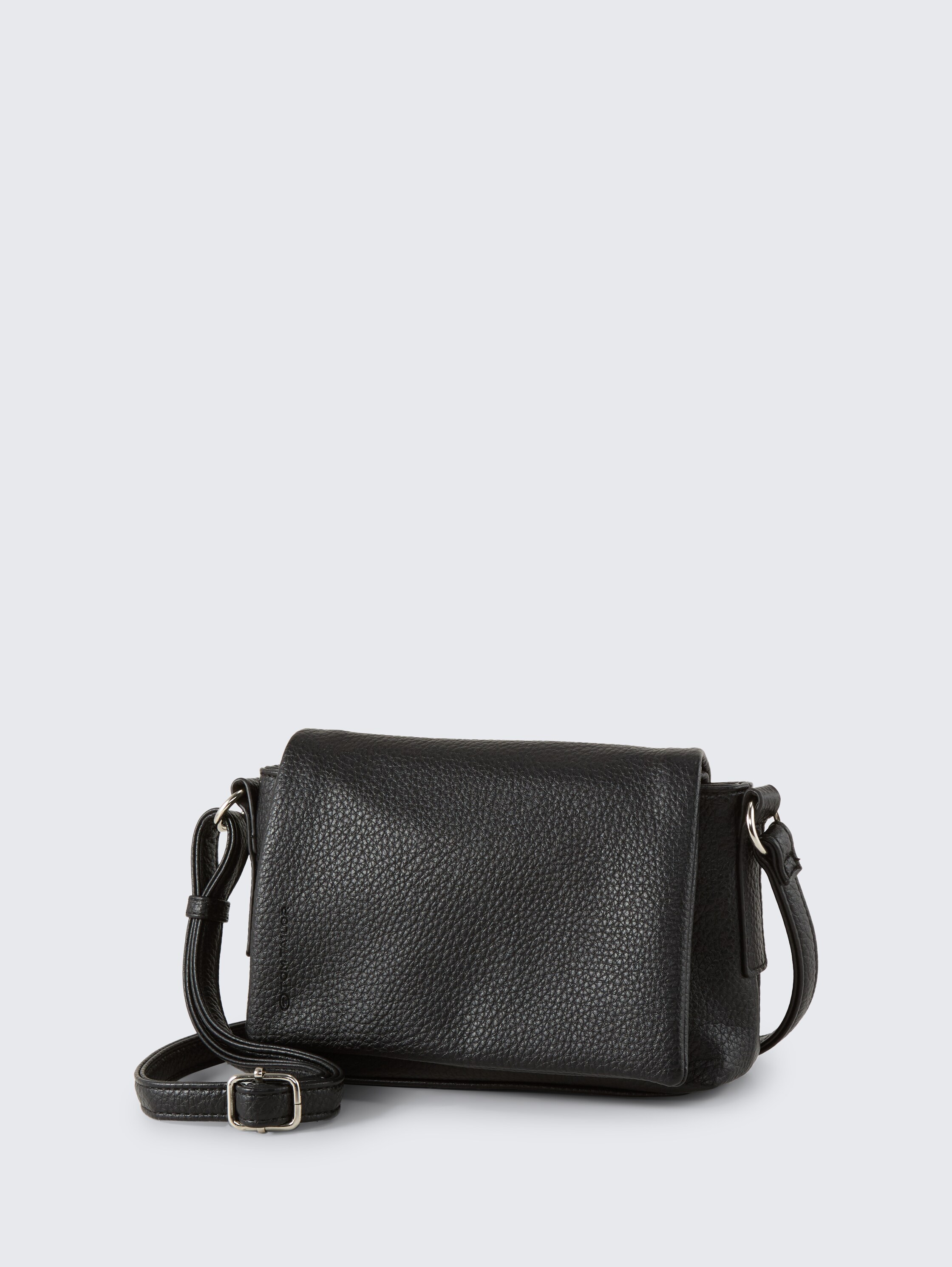 TTLISSI S schoudertas met klep - schwarz / black - zijaanzicht product