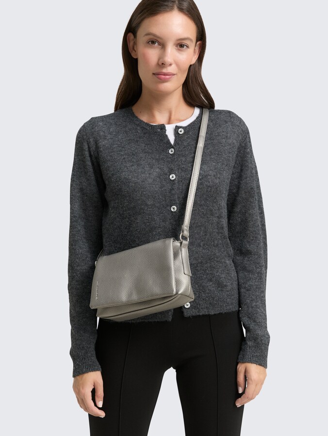 TTLISSI S Umhängetasche mit Umschlag von Women, metallic grey