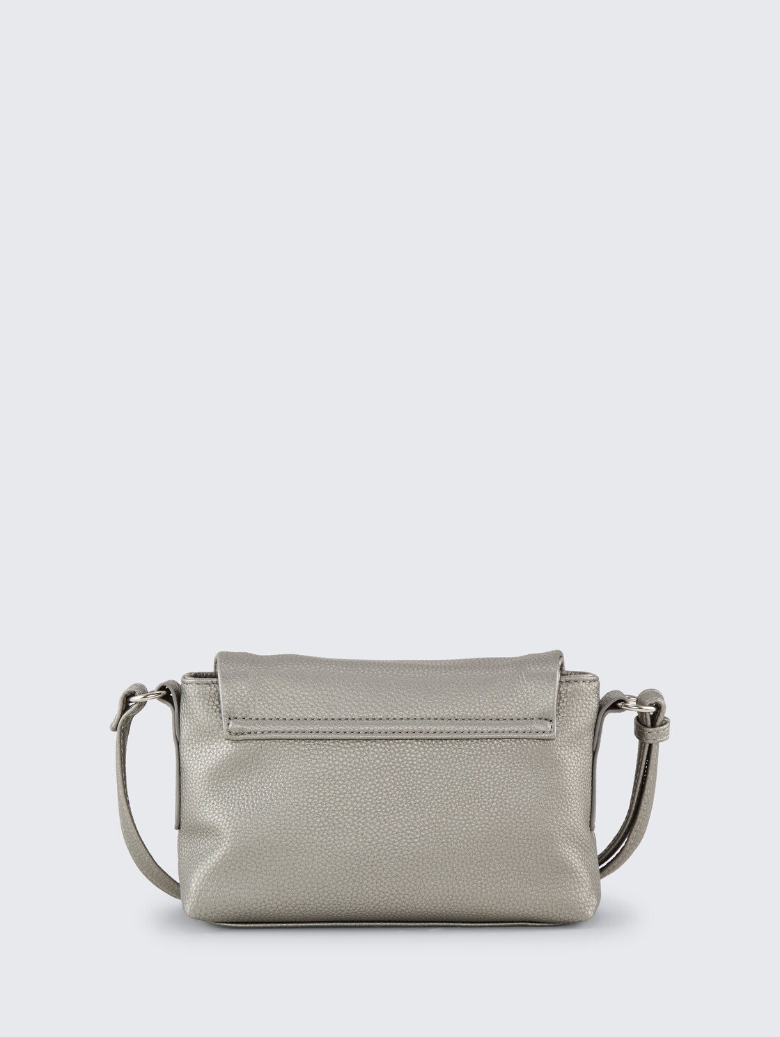 TTLISSI S Umhängetasche mit Umschlag - metallic grey - Produkt-Rückansicht