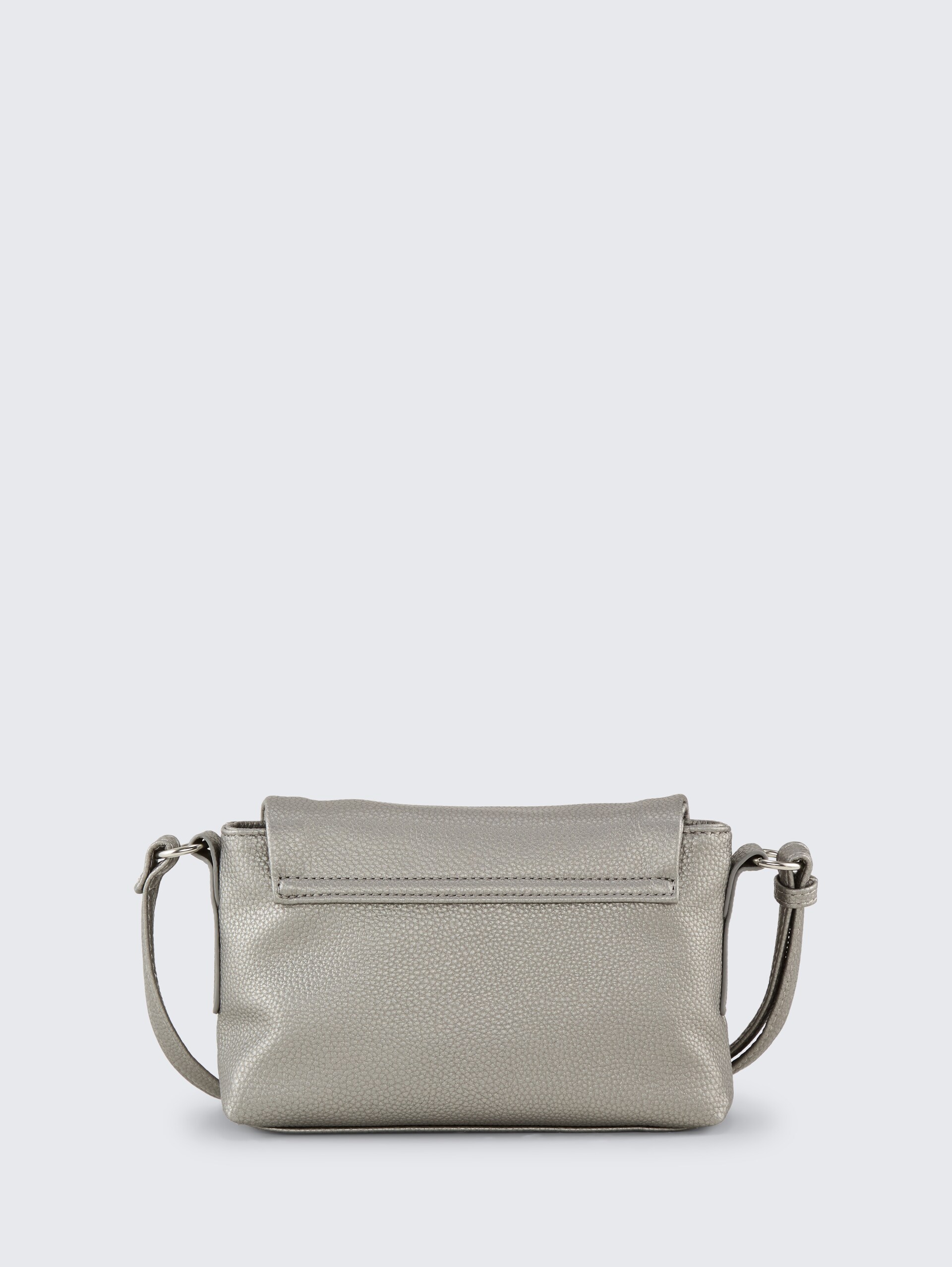 TTLISSI S Umhängetasche mit Umschlag - metallic grey - Produkt-Rückansicht