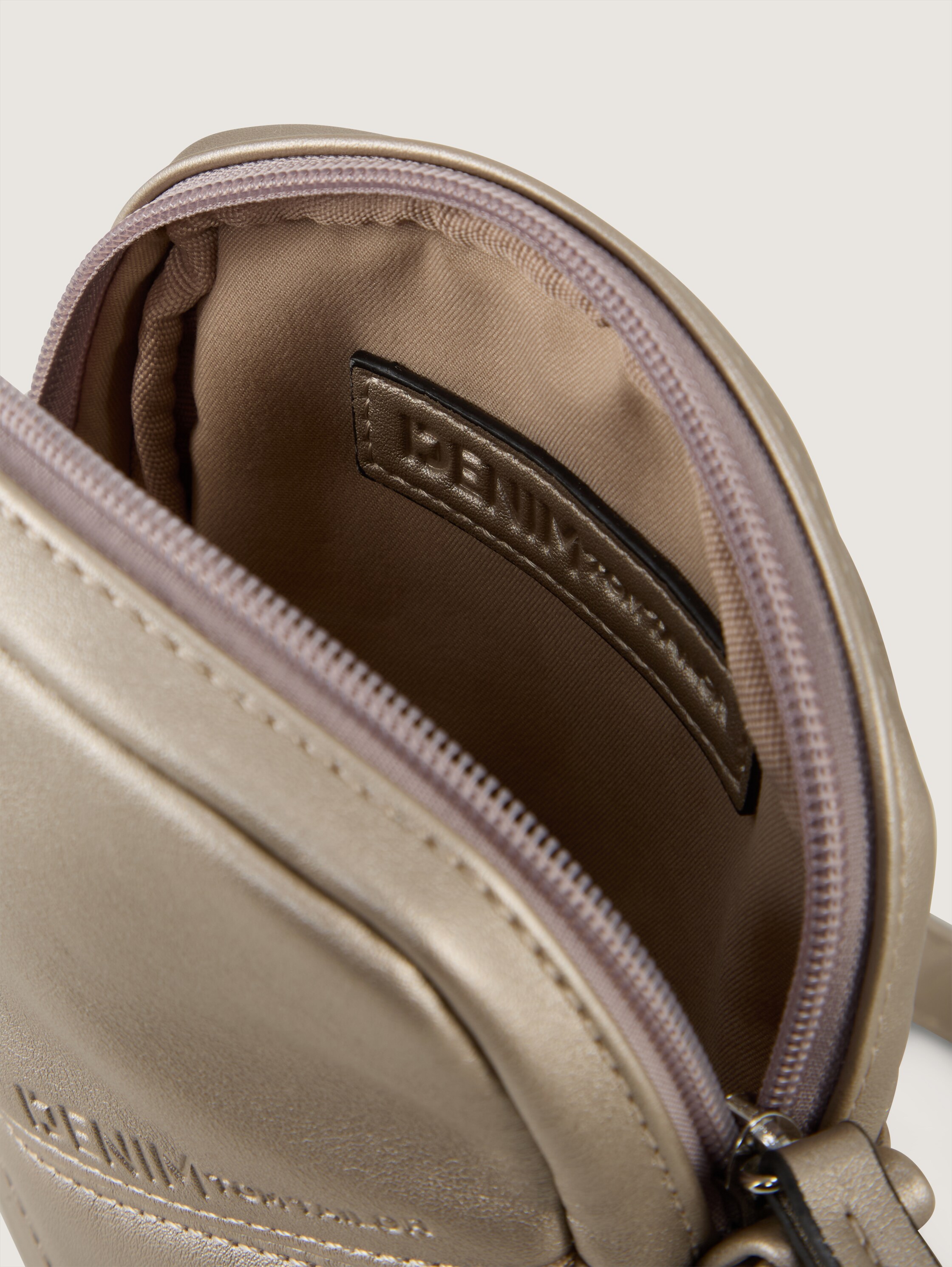 TTMILLA Smartphone Tasche im Patchwork-Style - platin - 