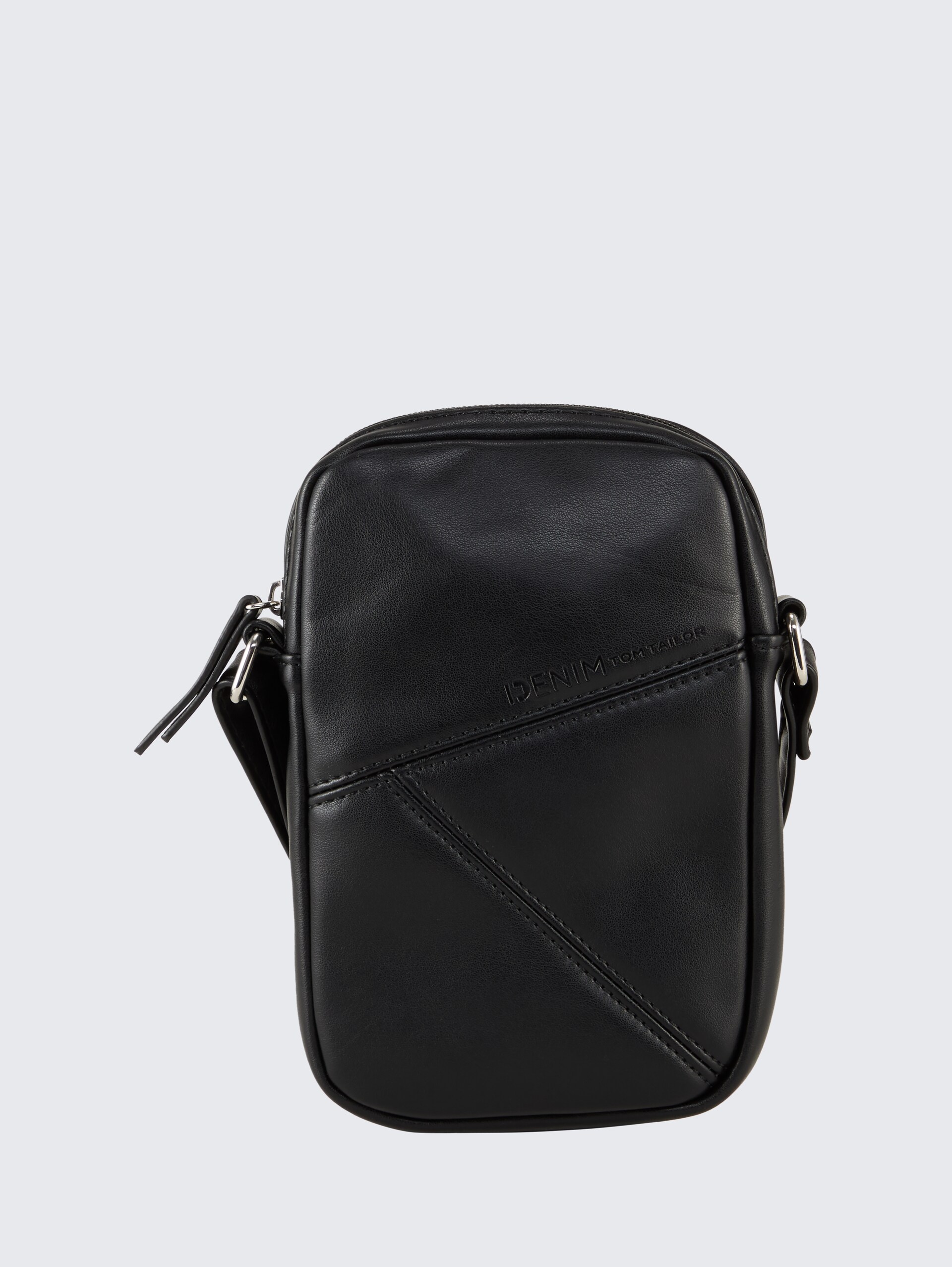 TTMILLA Smartphone Tasche im Patchwork-Style - schwarz / black - Vorder-Produkt-Ansicht