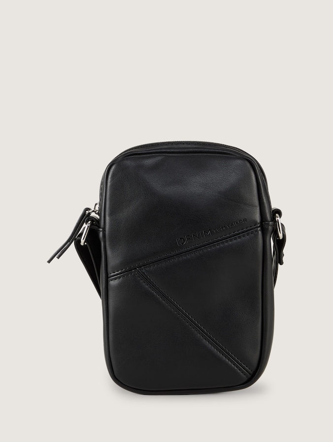 TTMILLA Smartphone Tasche im Patchwork-Style von Denim Female, schwarz / black