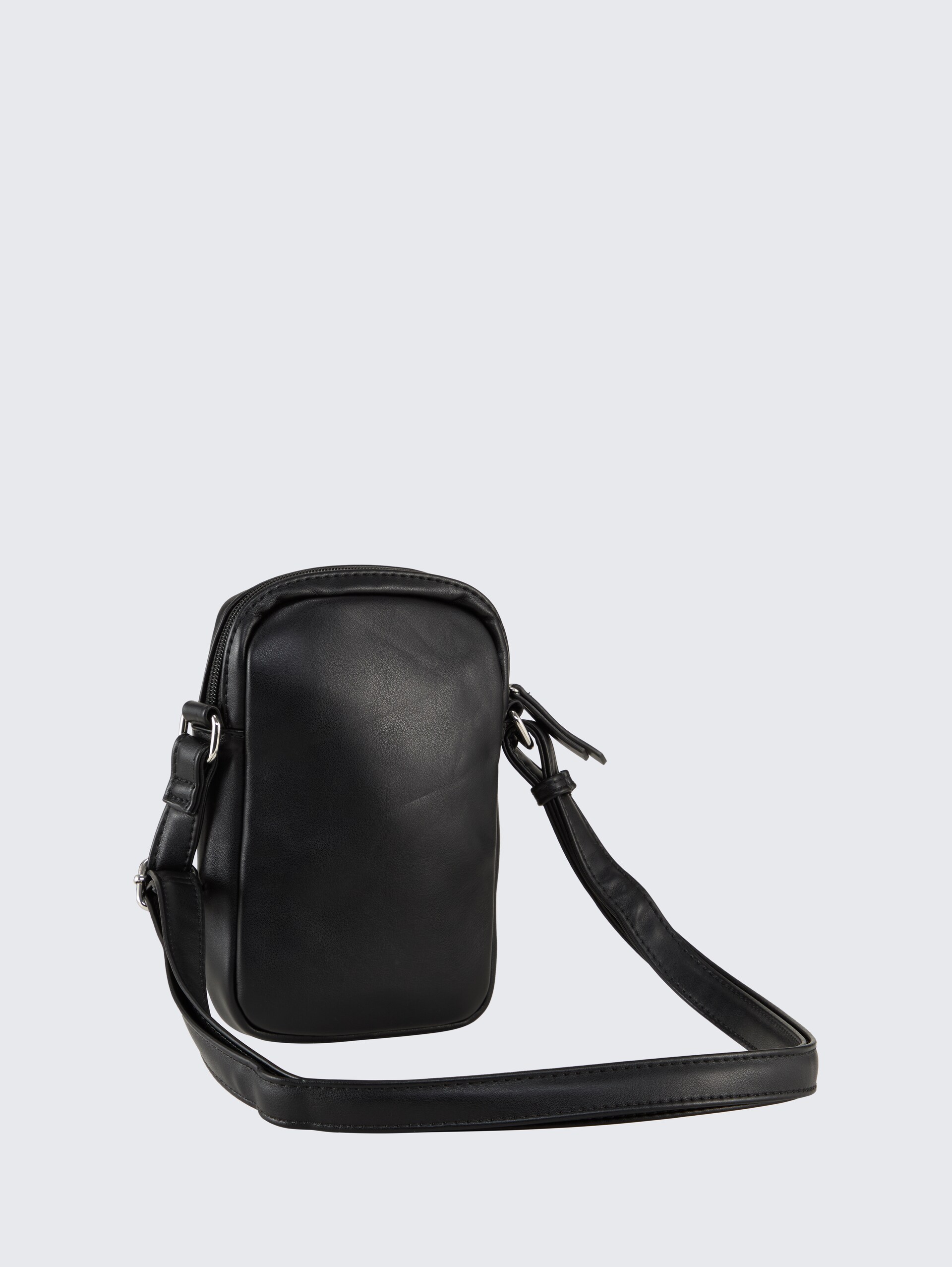 TTMILLA Smartphone Tasche im Patchwork-Style - schwarz / black - Produkt-Rückansicht