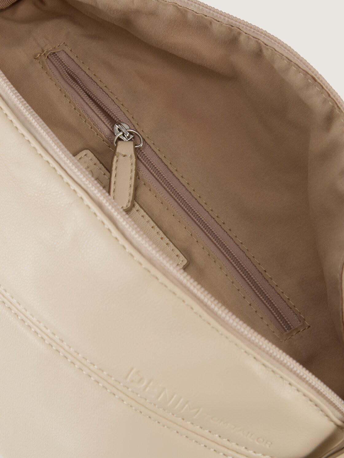 TTMILLA Gürteltasche im Patchwork-Style - off white / off white - seitliche Produkt-Ansicht 