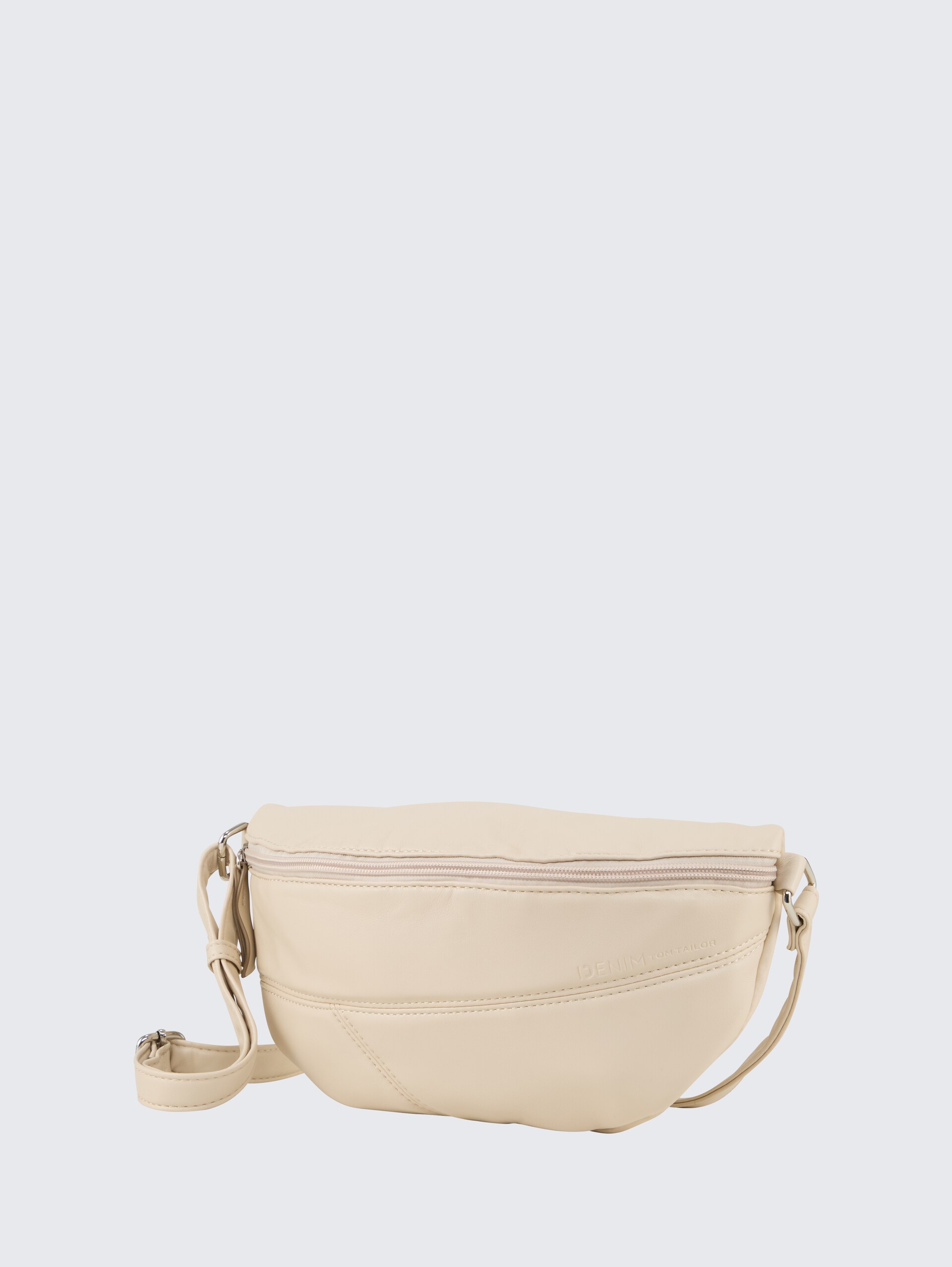 TTMILLA Gürteltasche im Patchwork-Style - off white / off white - seitliche Produkt-Ansicht 