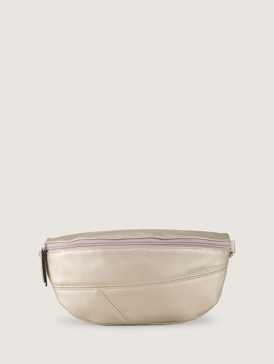 TTMILLA Gürteltasche im Patchwork-Style - platin - Vorder-Produkt-Ansicht