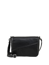 Geselecteerd, TTMILLA S schoudertas met klep door Tom Tailor, zwart