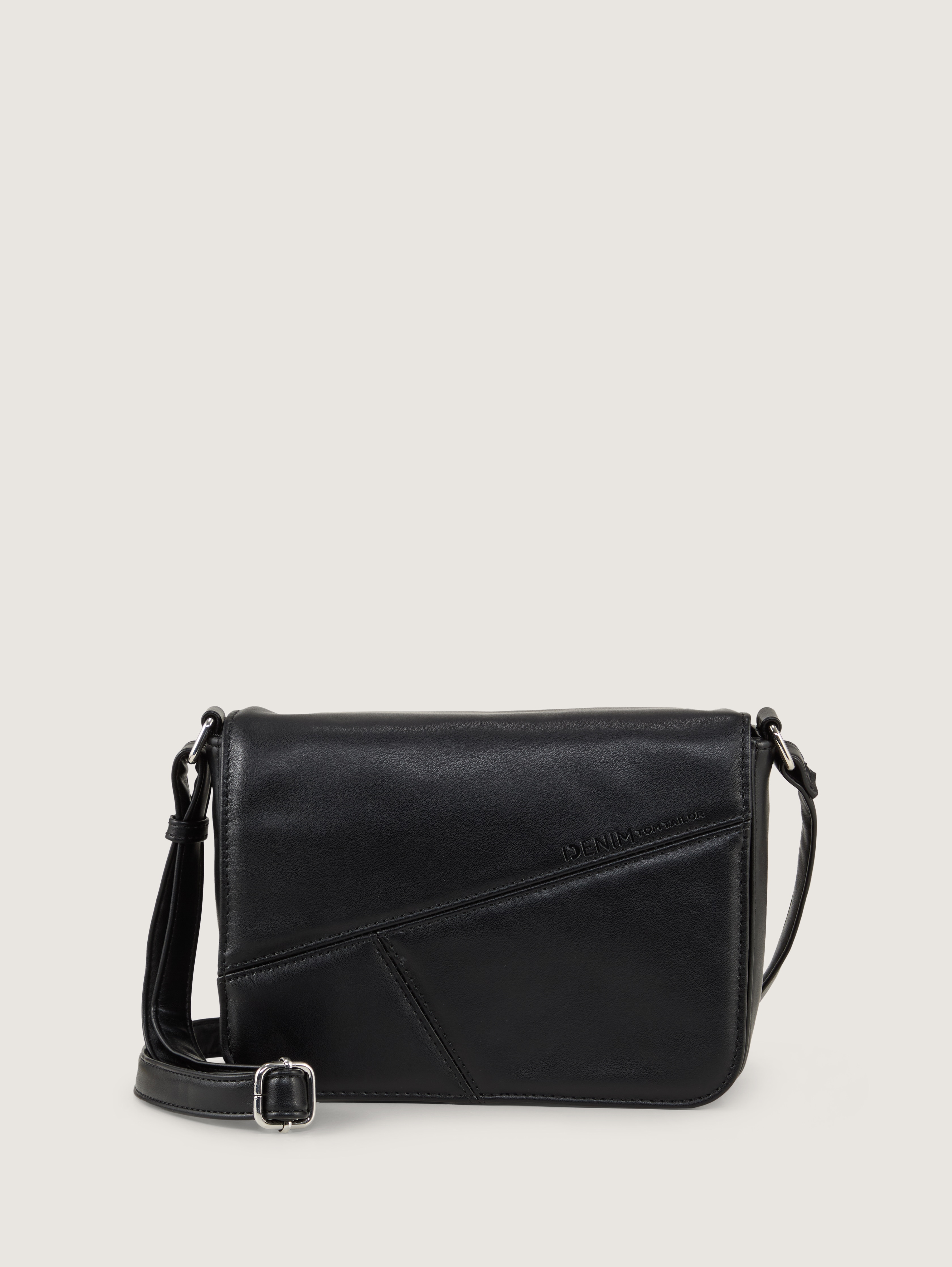 TTMILLA S Umhängetasche mit Umschlag von Denim Female, schwarz / black