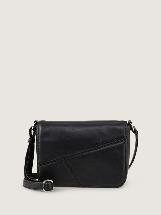 TTMILLA S schoudertas met klep door Denim Female, schwarz / black