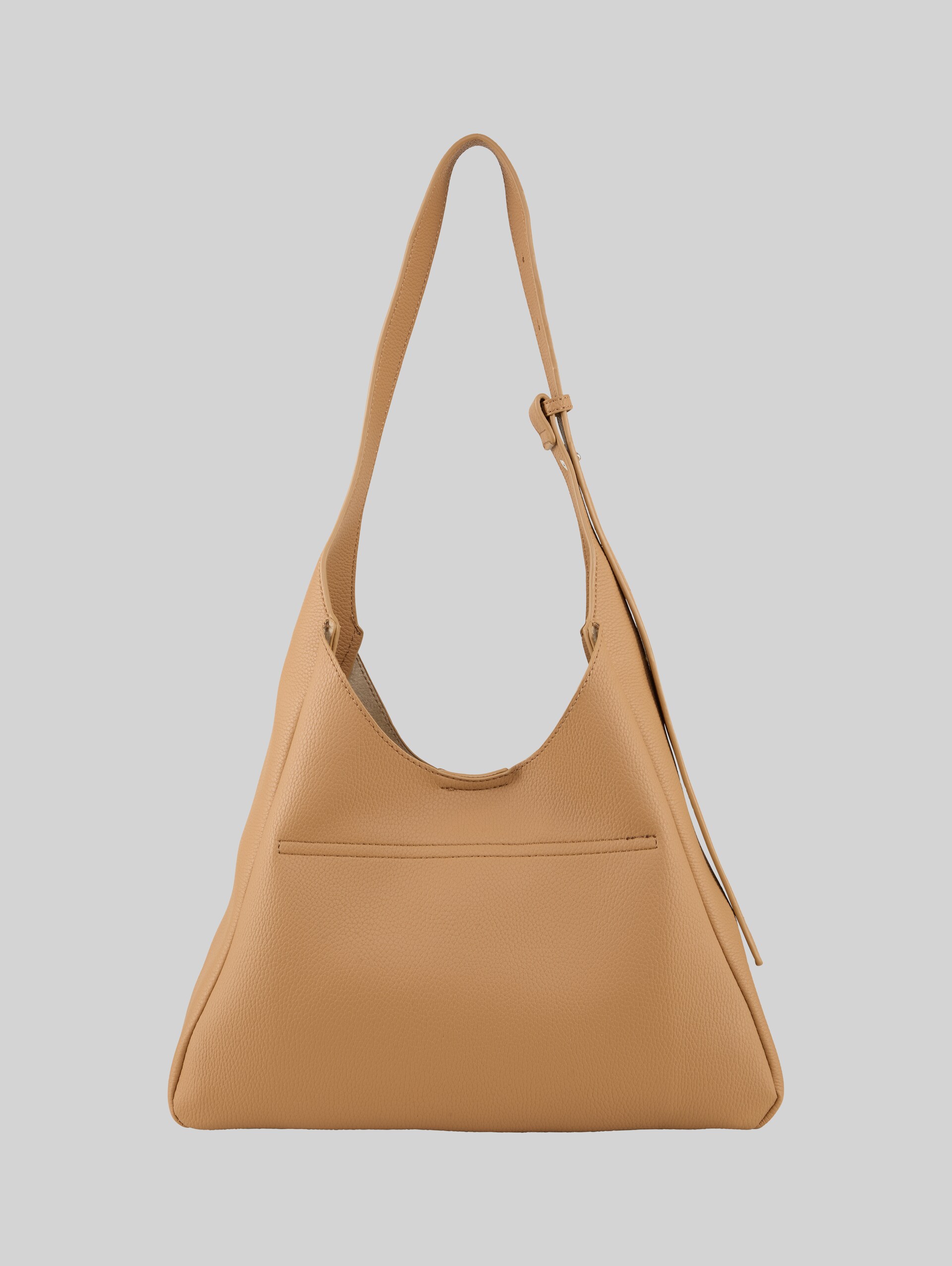 TTJESSIE M Faux leather pouch bag with magnetic fastening - camel / camel nature - Product rear view