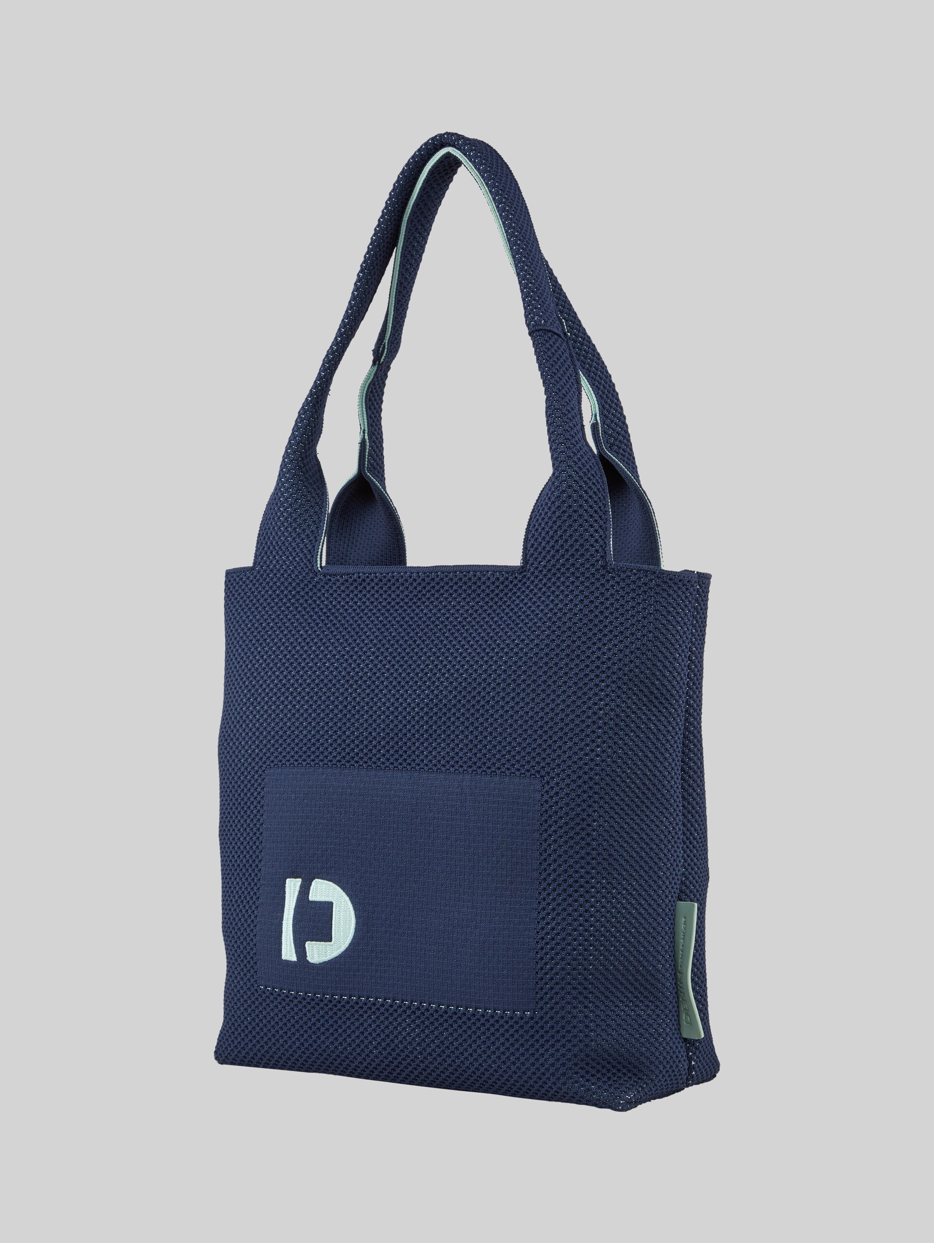 TTCORINNE M Shopper mit Logo-Stickerei - dark blue - seitliche Produkt-Ansicht 