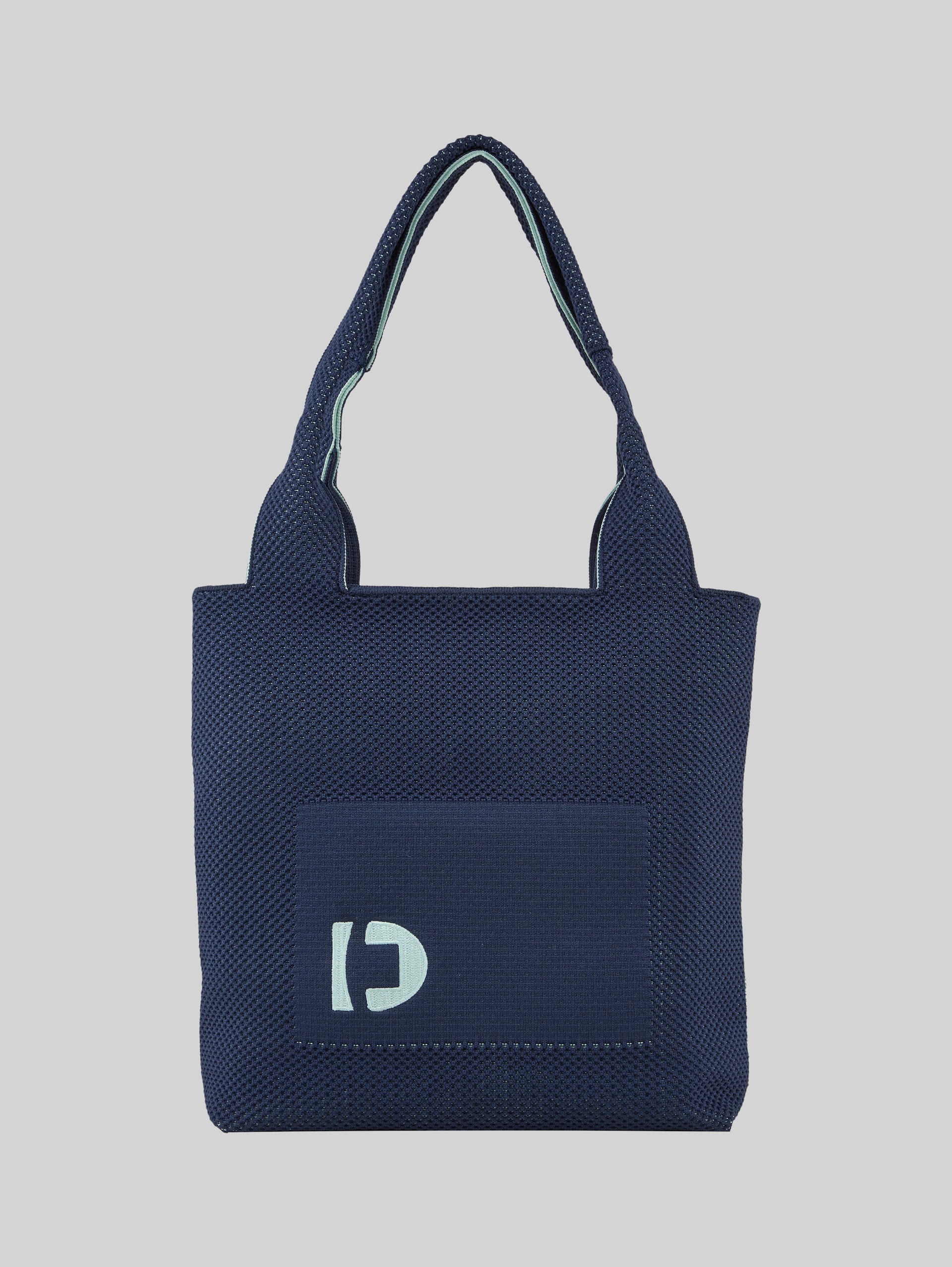 TTCORINNE M Shopper mit Logo-Stickerei - dark blue - Vorder-Produkt-Ansicht