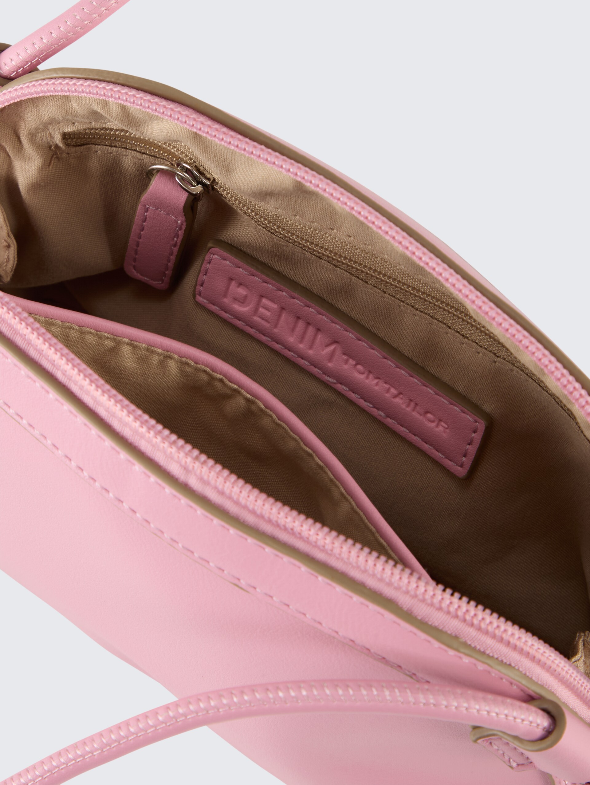 TTMADELYN XS Umhängetasche mit Kordelriemen - pink /pink - seitliche Produkt-Ansicht 