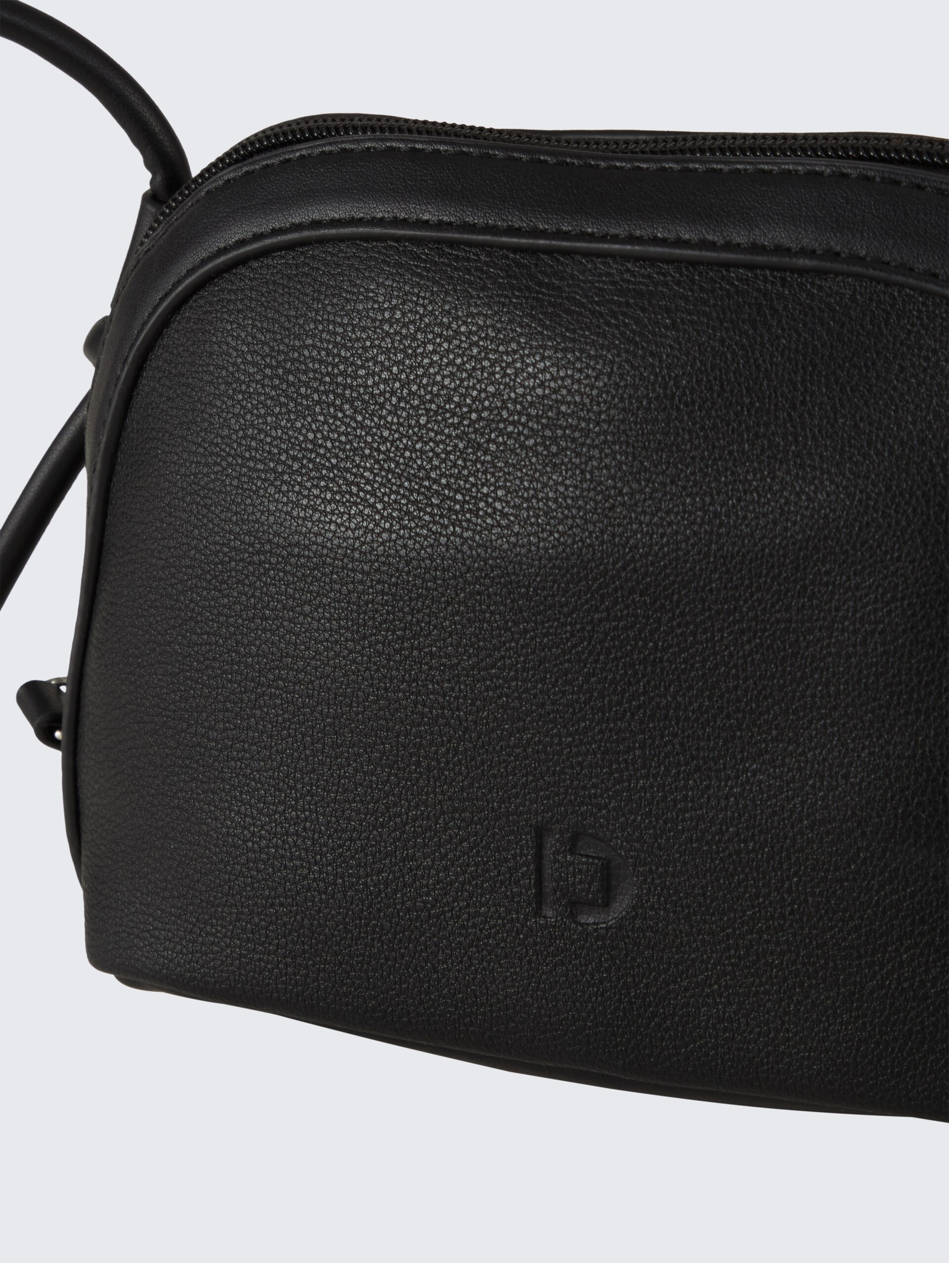TTMADELYN XS Umhängetasche mit Kordelriemen - schwarz / black - seitliche Produkt-Ansicht 