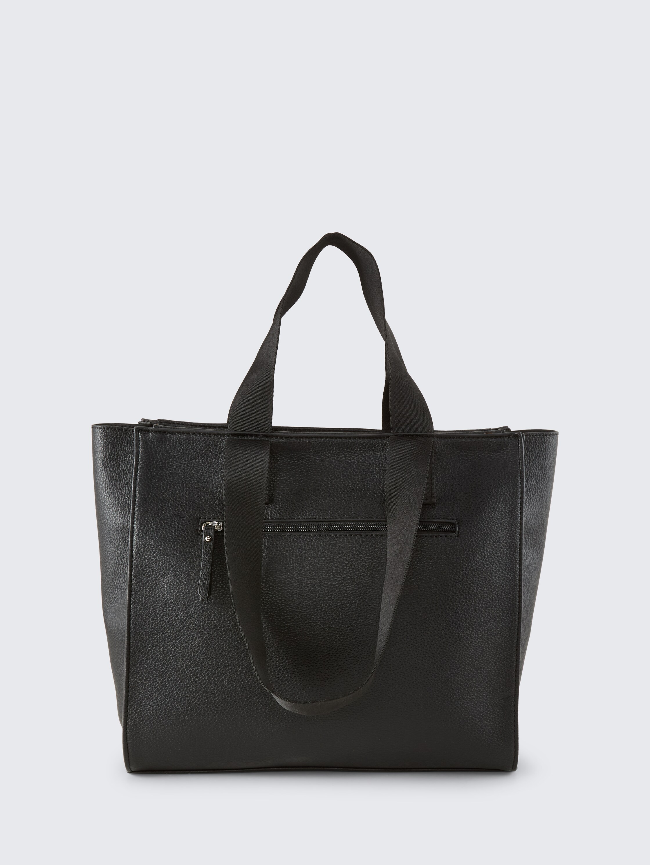 TTAISHA L Shopper aus Lederimitat - schwarz / black - Produkt-Rückansicht