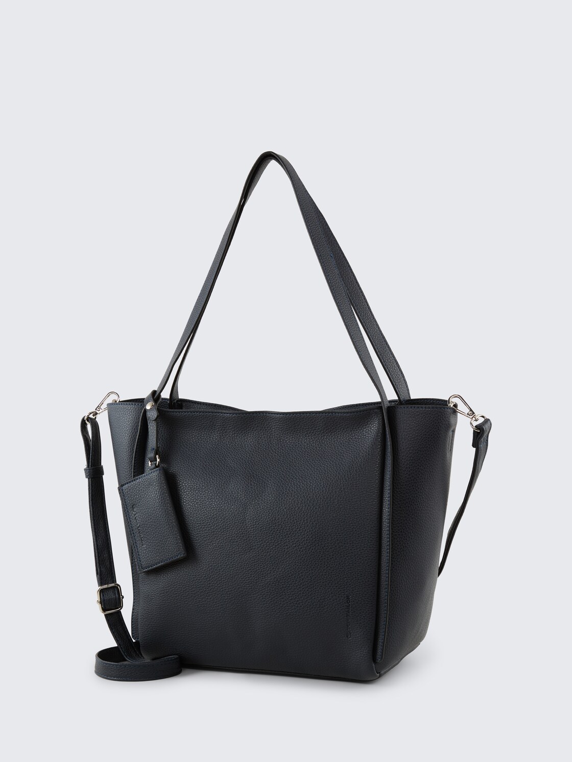 TTAMAREA L Shopper mit abnehmbarer Anhängertasche - dark blue - seitliche Produkt-Ansicht 