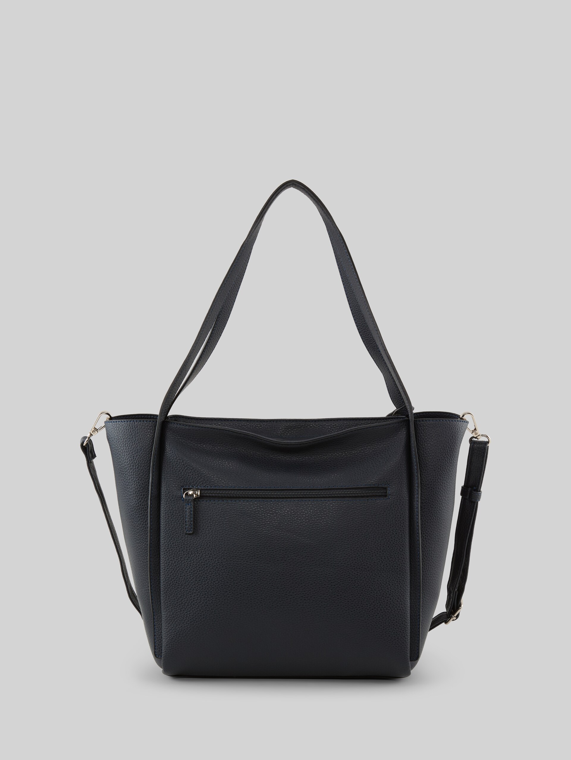 TTAMAREA L shopper with detachable pendant bag - dark blue - Product rear view