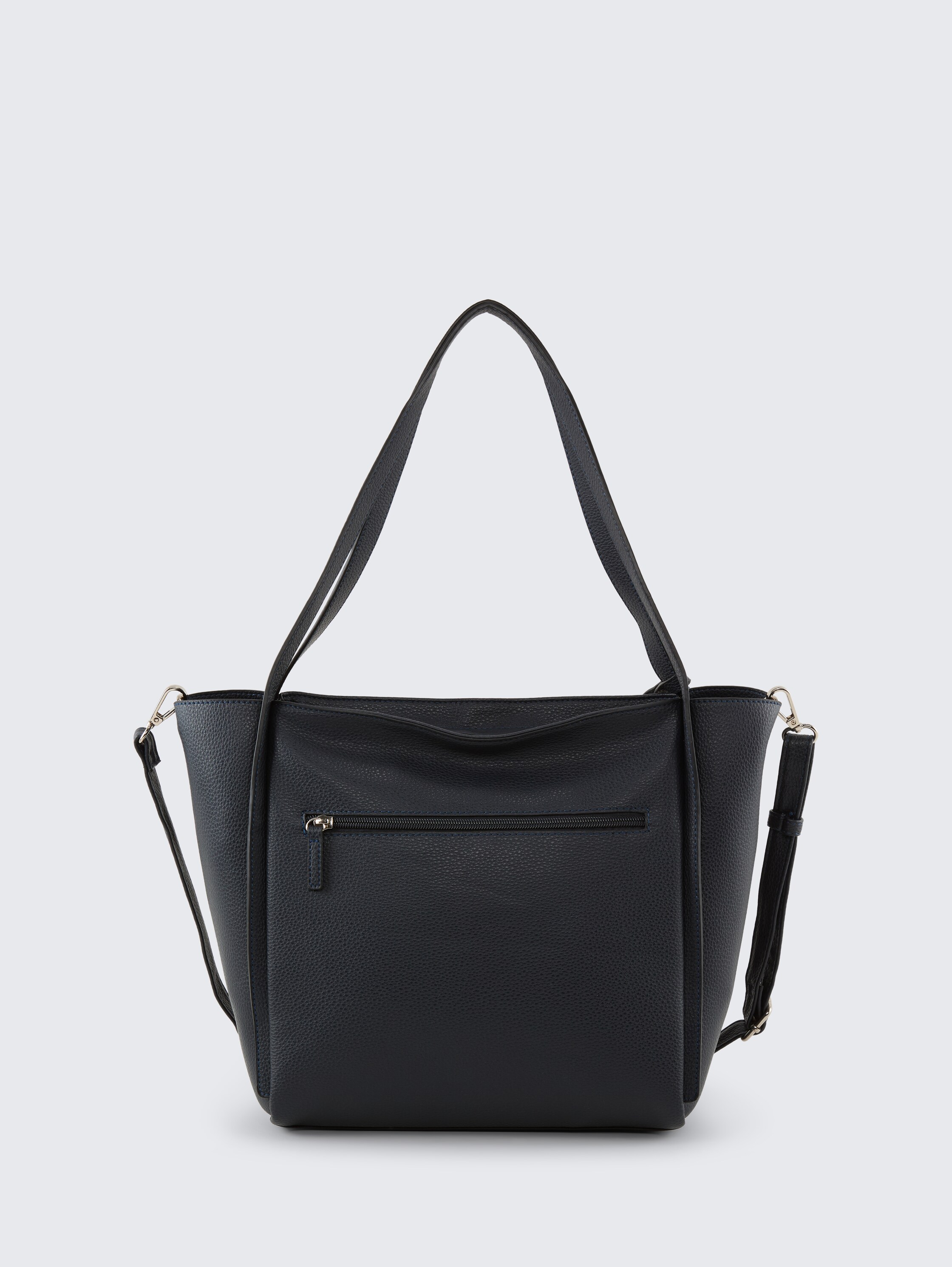 TTAMAREA L shopper met afneembare hangerzak - dark blue - Achteraanzicht product