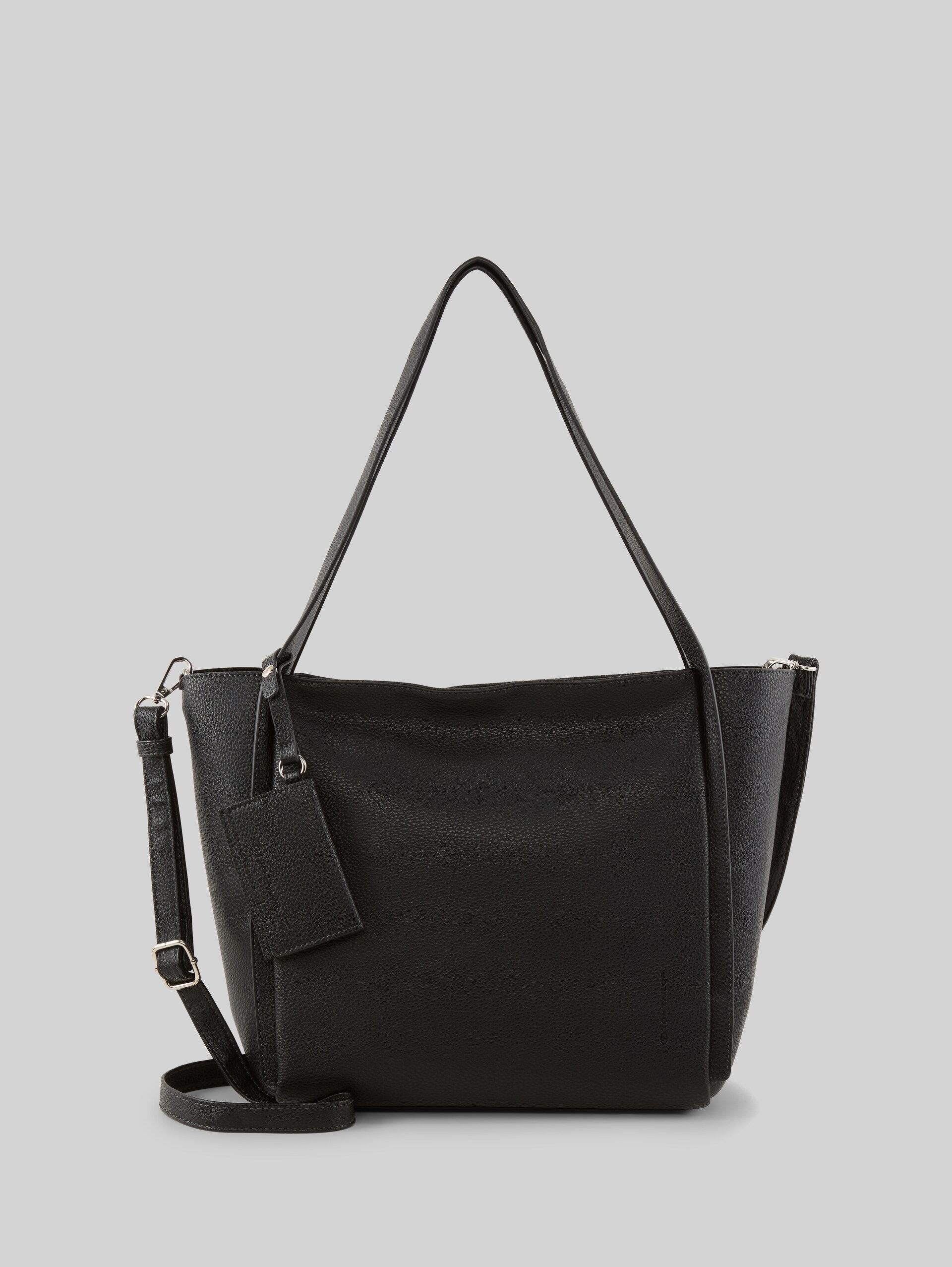 TTAMAREA L shopper with detachable pendant bag - schwarz / black - Front product view