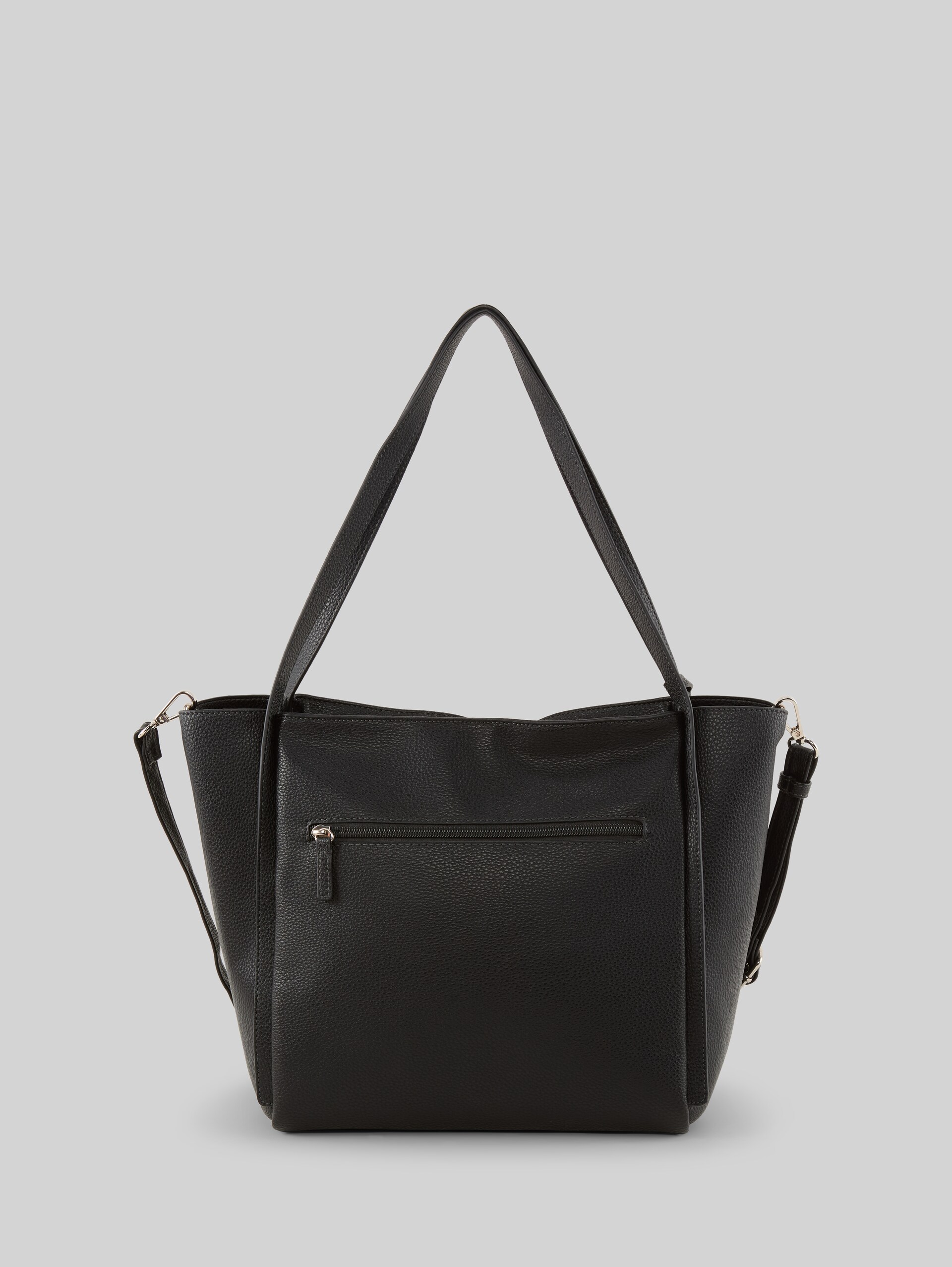 TTAMAREA L shopper with detachable pendant bag - schwarz / black - Product rear view