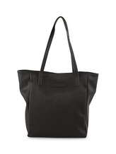 Nicht ausgewählt, TTARONA CORD M Shopper aus Lederimitat von , schwarz