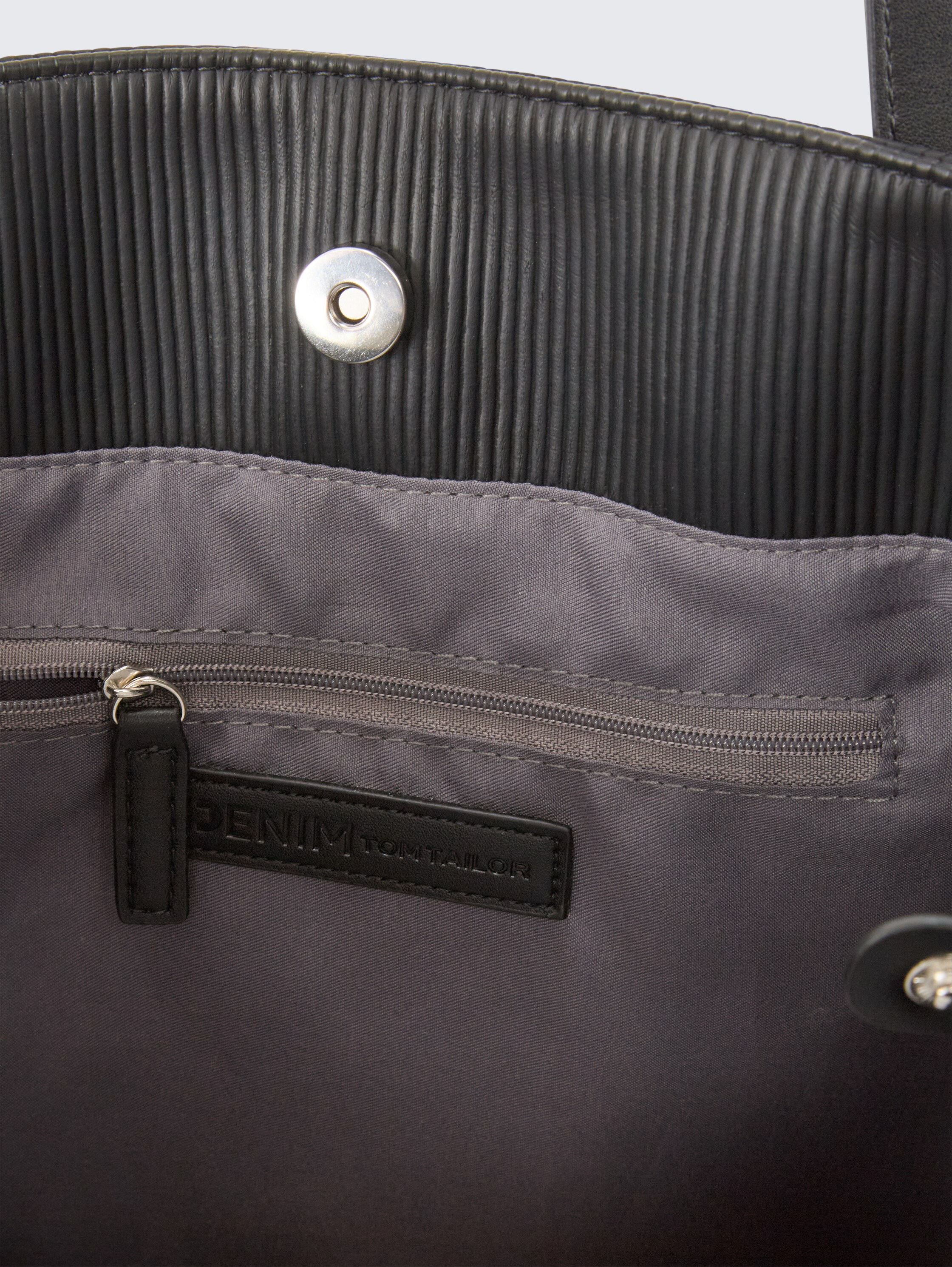 TTARONA CORD M Sac à main en similicuir - schwarz_black - 