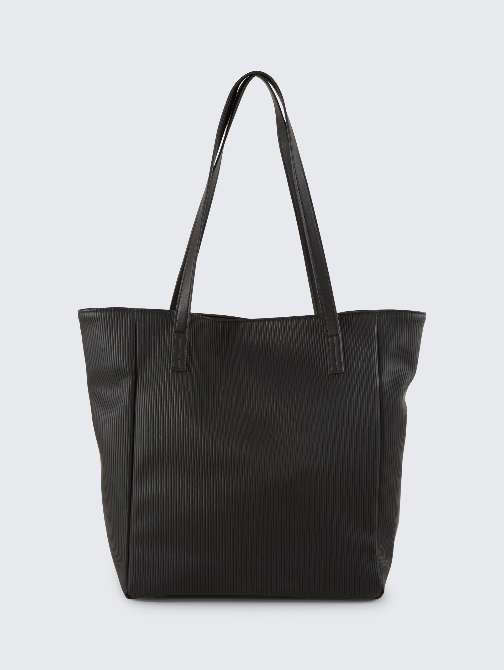 TTARONA CORD M Shopper aus Lederimitat - schwarz / black - Produkt-Rückansicht