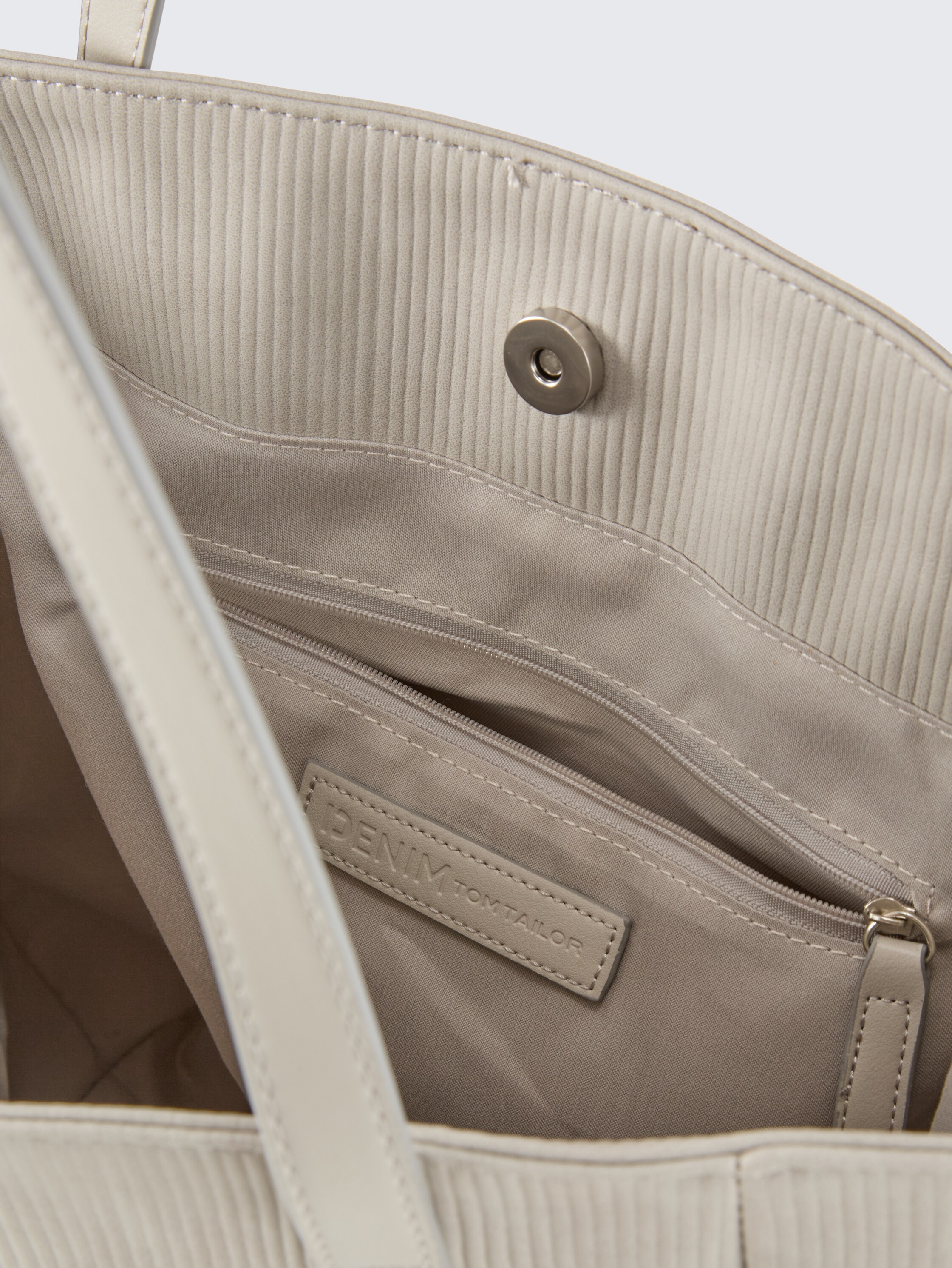 TTARONA CORD M Sac à main en similicuir - light_grey - 