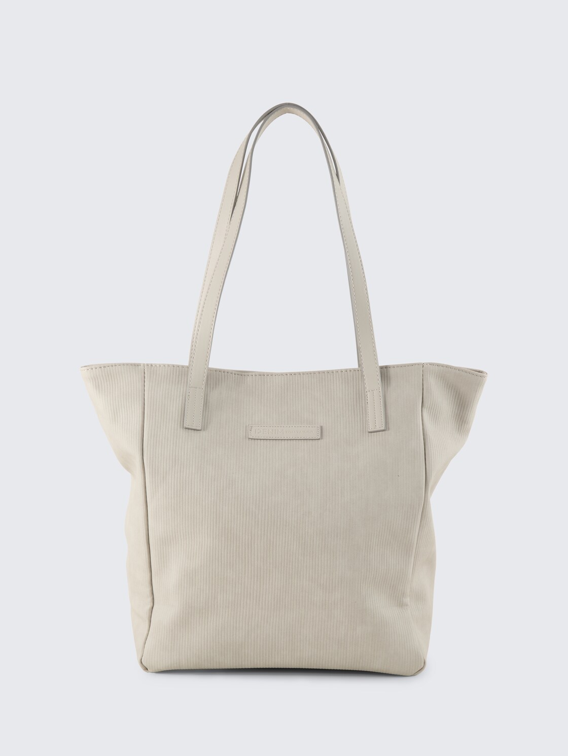TTARONA CORD M Shopper aus Lederimitat - light grey - Vorder-Produkt-Ansicht