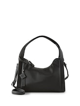 Geselecteerd, TTASPEN M draagtas met afneembare logohanger door Tom Tailor, zwart