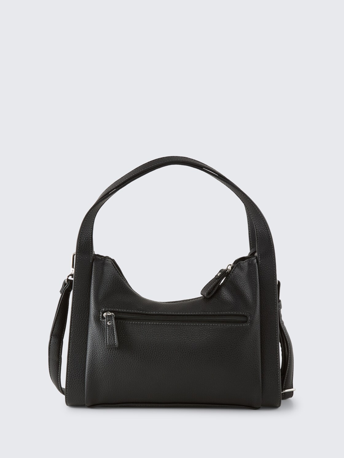 TTASPEN M Beuteltasche mit abnehmbarem Logo-Anhänger - schwarz / black - Produkt-Rückansicht