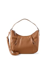 Geselecteerd, TTBECA M Buideltas met ritsdetails door Tom Tailor, bruin