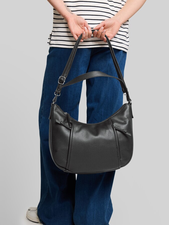 TTBECA M Beuteltasche mit Reißverschluss-Details von Women, schwarz / black