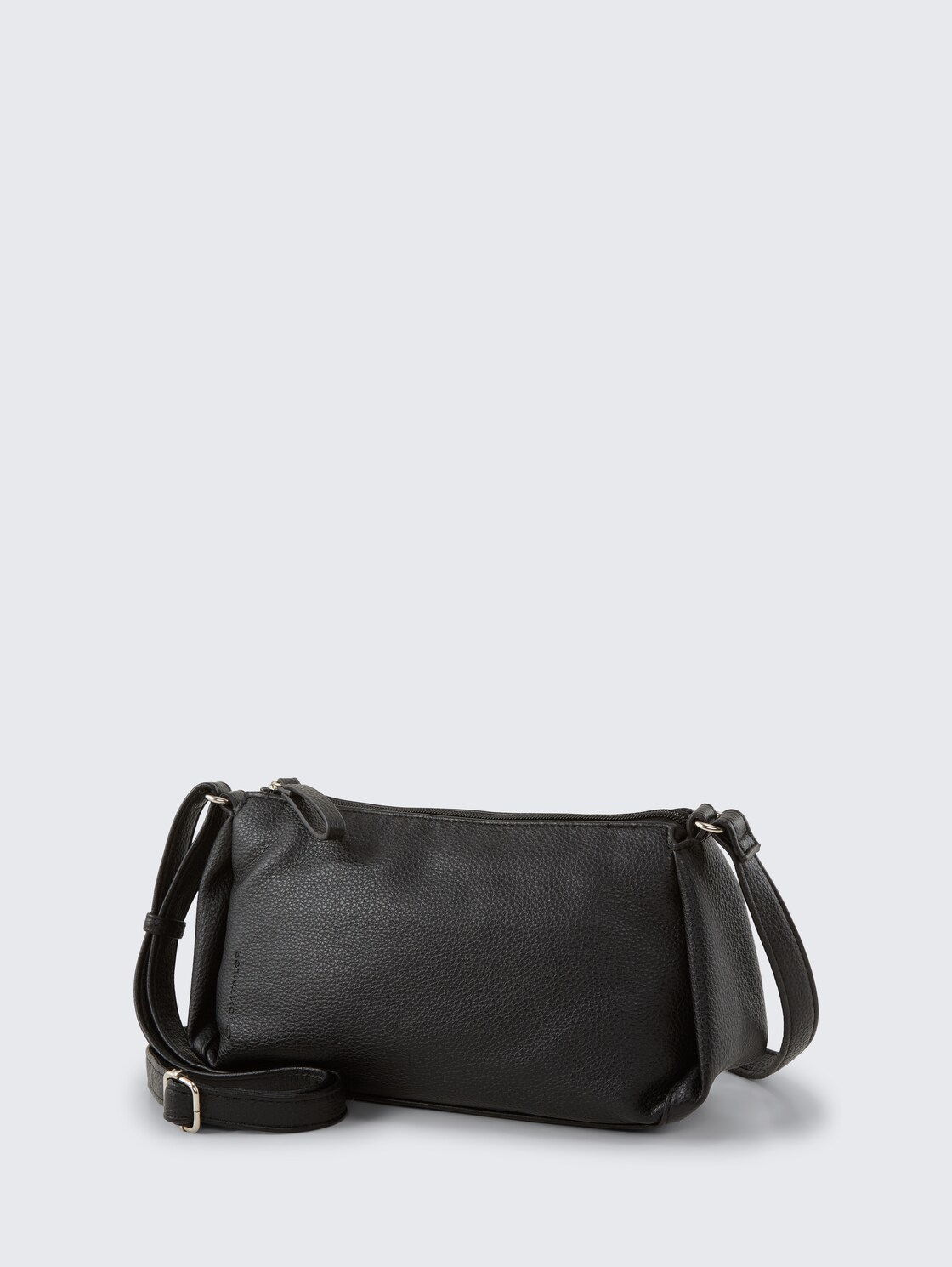 TTCASSIA S Umhängetasche aus Lederimitat - schwarz / black - seitliche Produkt-Ansicht 