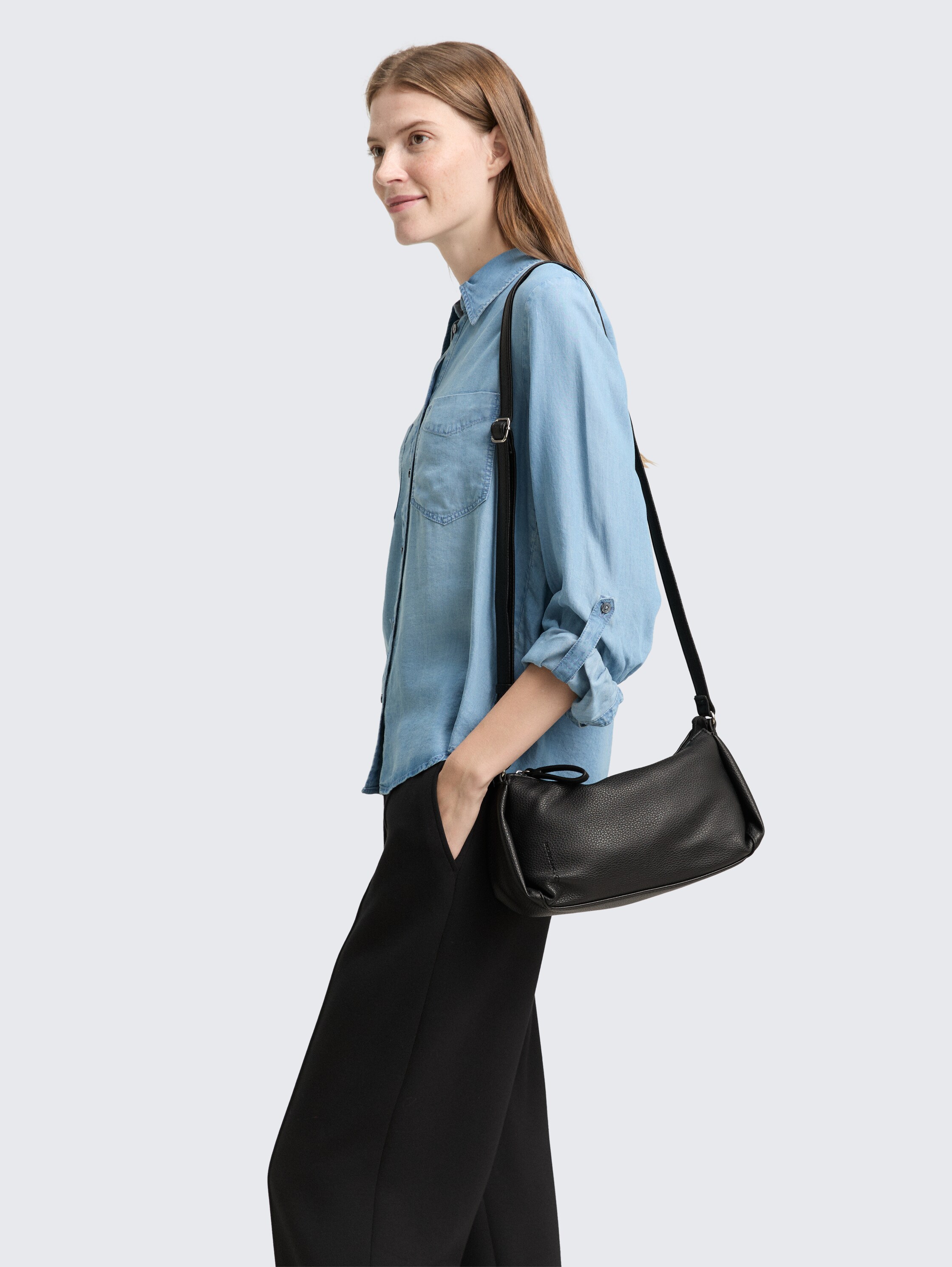 TTCASSIA S Sac à bandoulière en similicuir - schwarz / black - Vue latérale du modèle