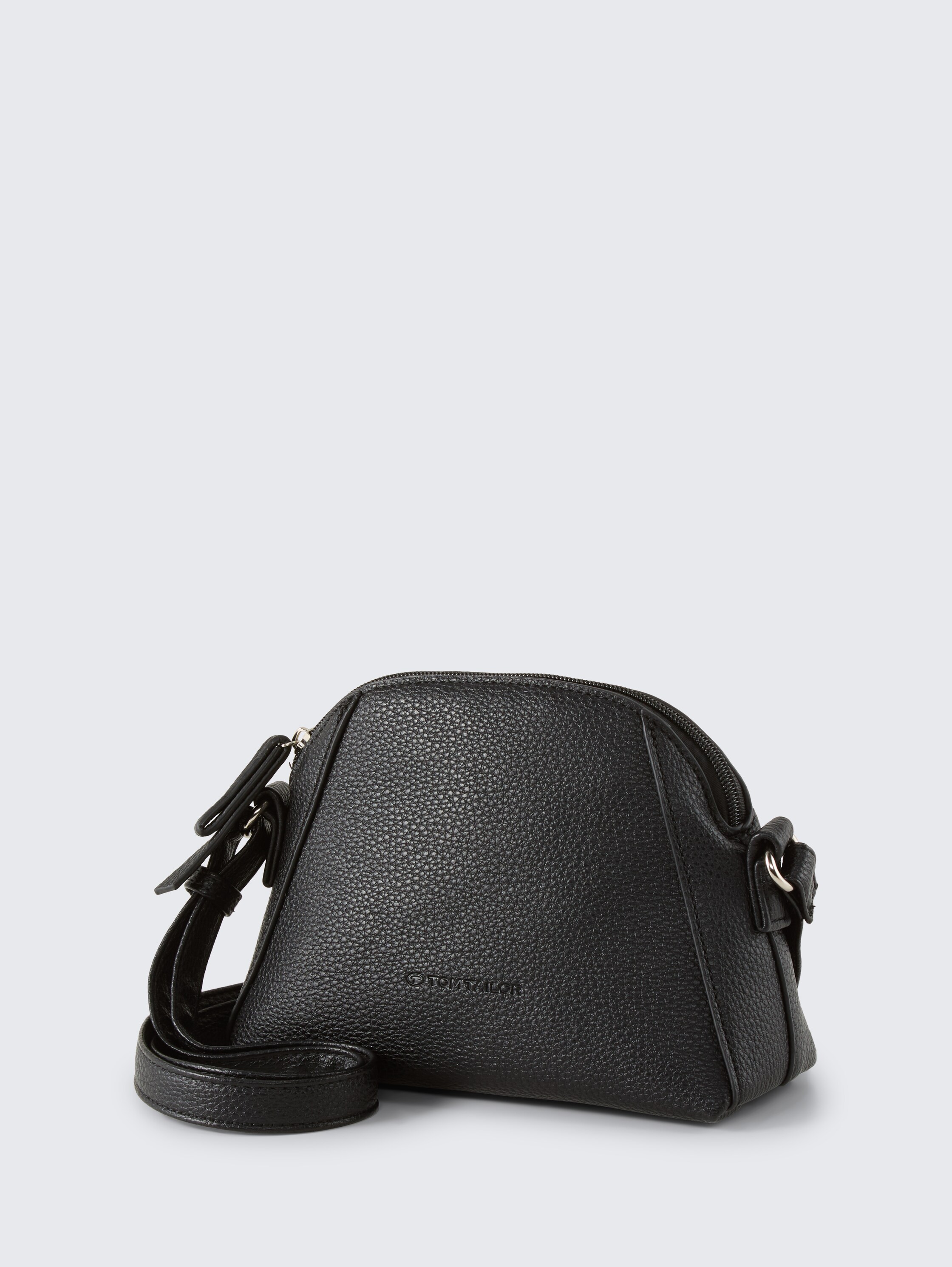 TTDAHLIA S Umhängetasche aus Lederimitat - schwarz / black - seitliche Produkt-Ansicht 