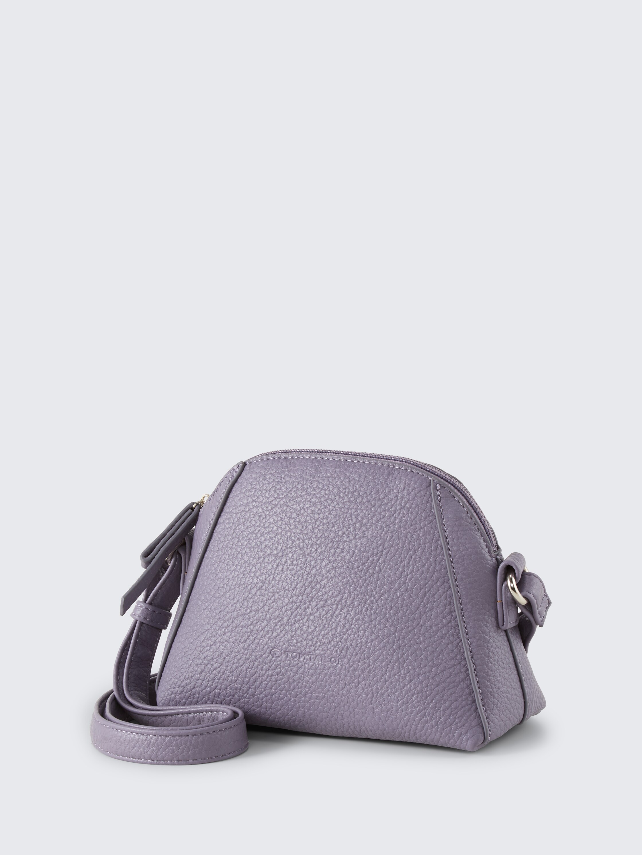 TTDAHLIA S Umhängetasche aus Lederimitat - lila / lilac - seitliche Produkt-Ansicht 