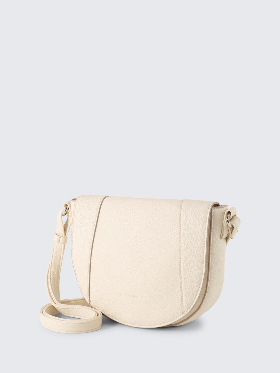 TTDAHLIA Umhängetasche mit abgerundeten Ecken - off white / off white - seitliche Produkt-Ansicht 