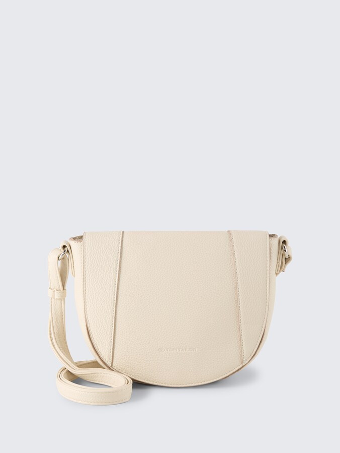 TTDAHLIA Umhängetasche mit abgerundeten Ecken von Women, off white / off white