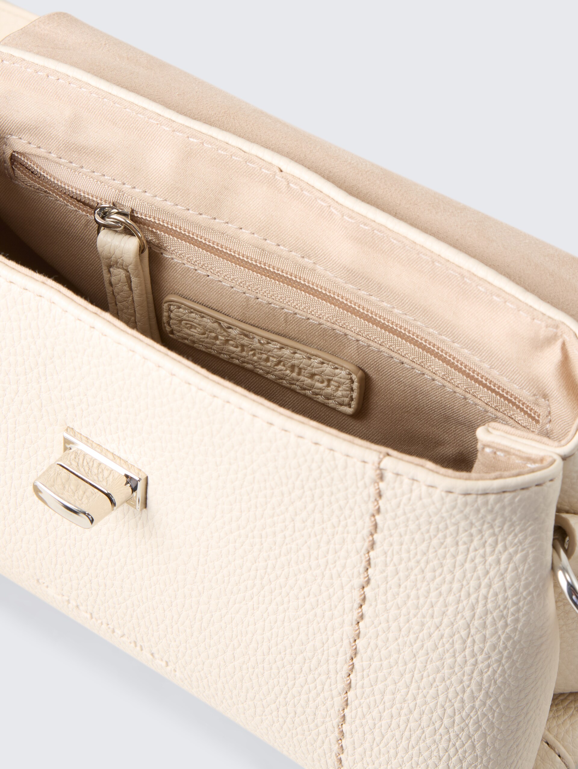 TTELIF XS Umhängetasche mit Umschlag - off white / off white - seitliche Produkt-Ansicht 