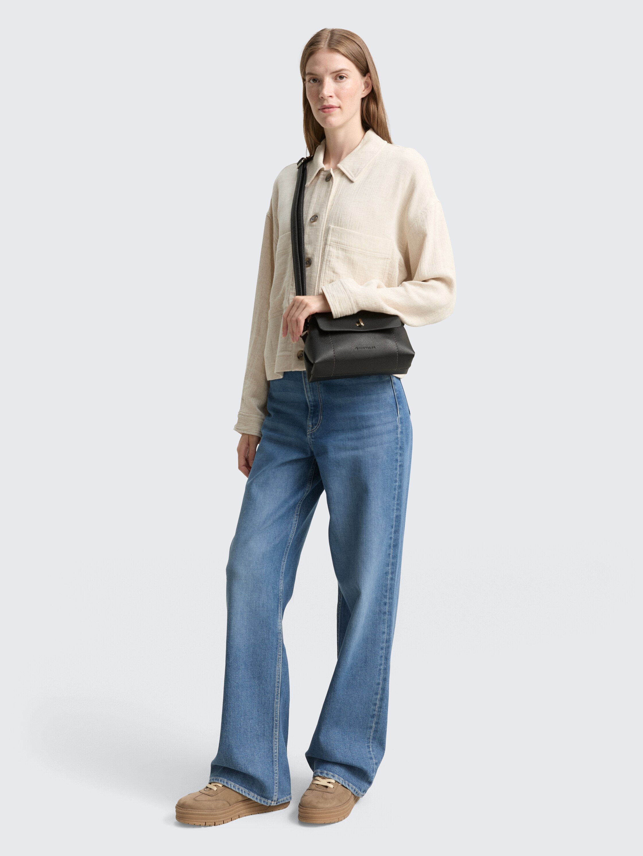 TTELIF XS shoulder bag with flap - schwarz_black - 