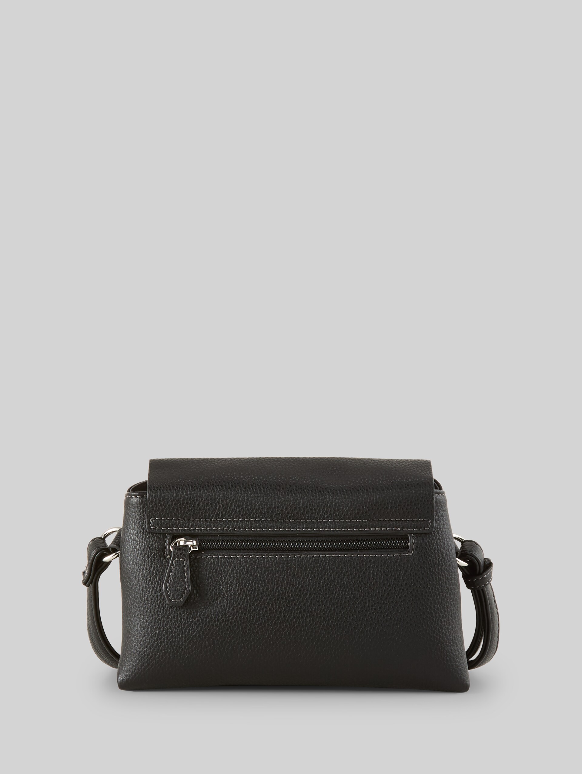 TTELIF XS shoulder bag with flap - schwarz / black - Product rear view